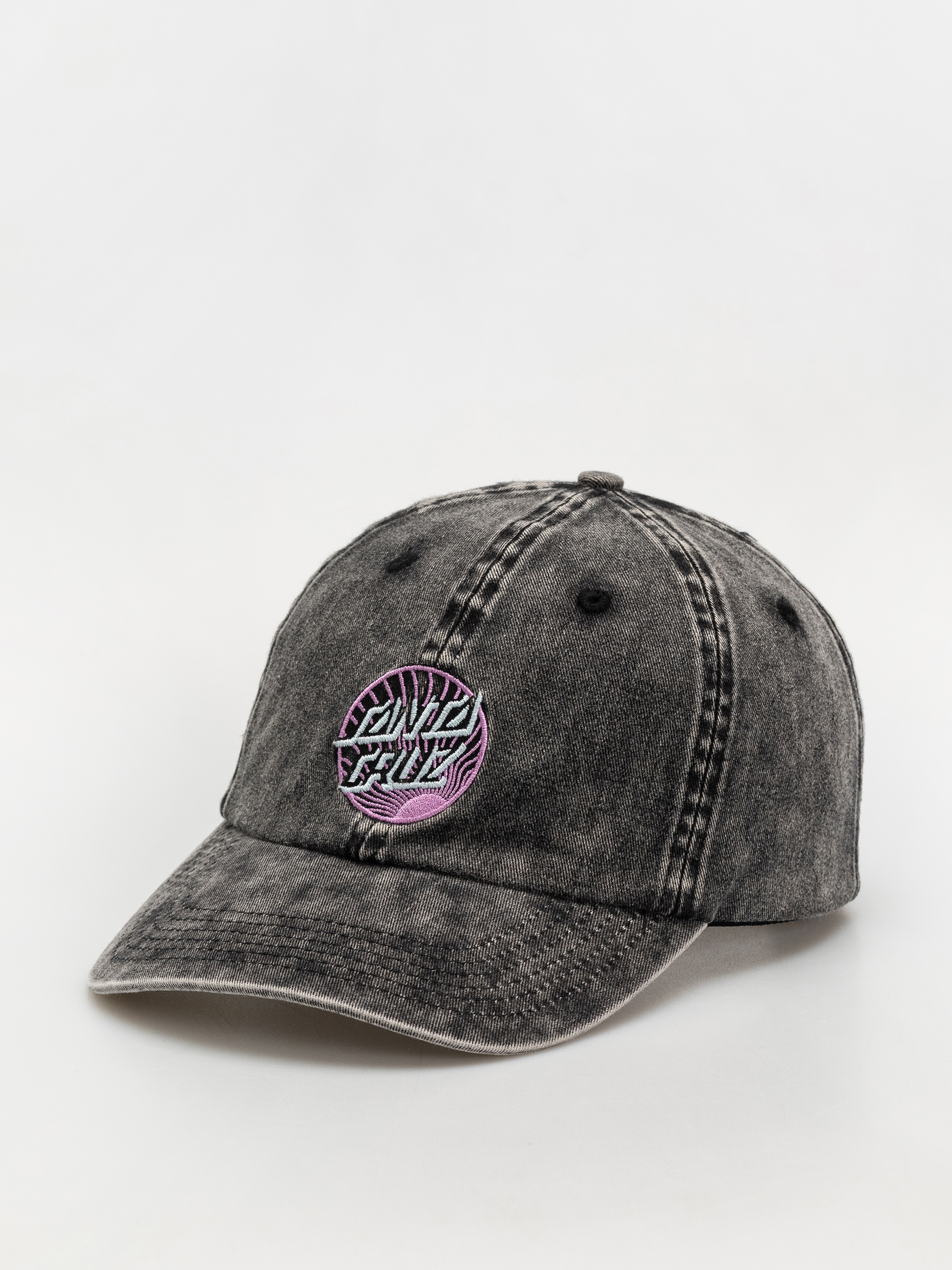 Santa Cruz Retreat Dot Wmn Cap (black/acid wash)