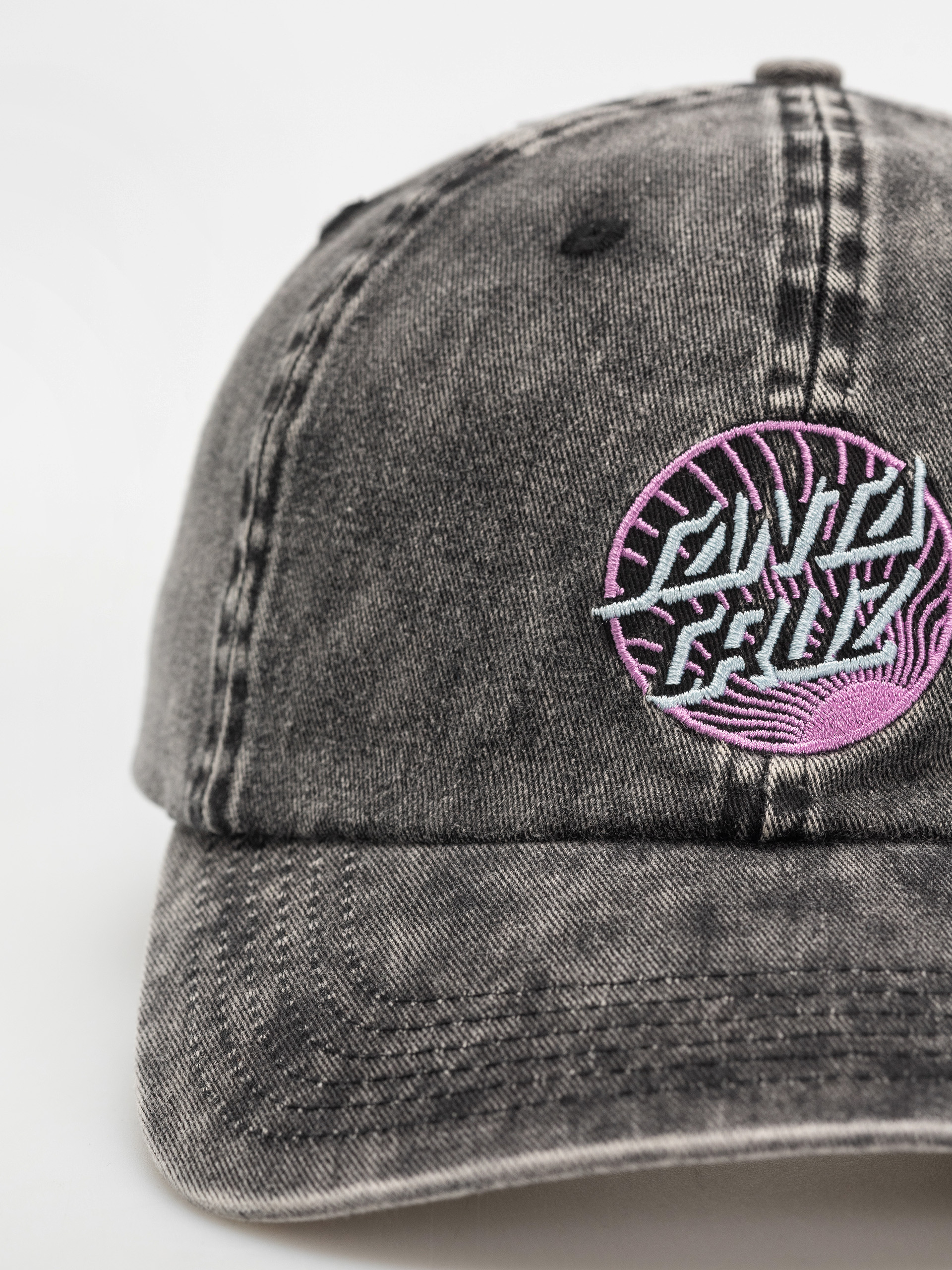 Santa Cruz Retreat Dot Wmn Cap (black/acid wash)