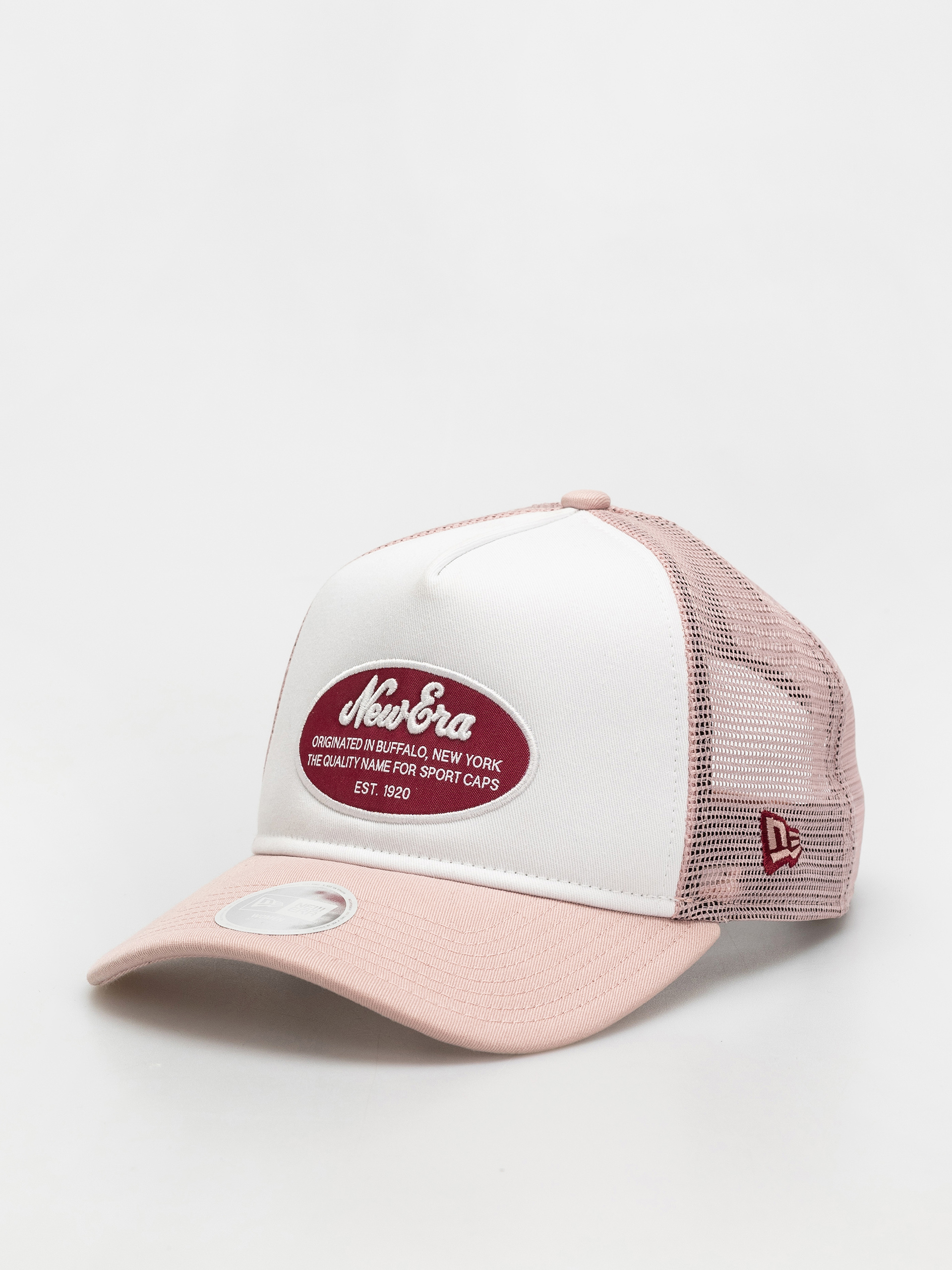 New Era Cap Oval Patch Trucker Wmn (pink/white)