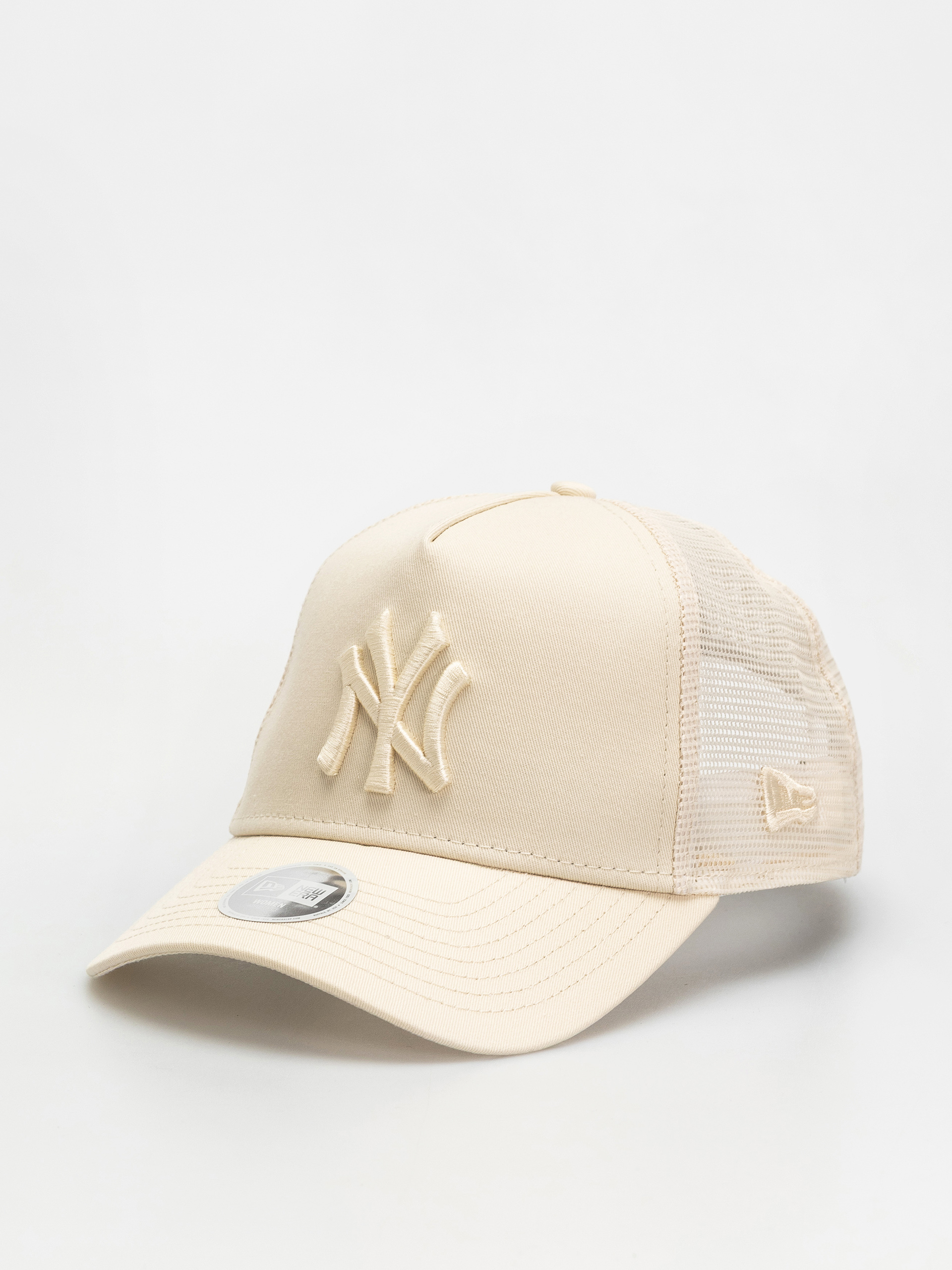 New Era Cap League Essential Trucker New York Yankees Wmn (light cream)