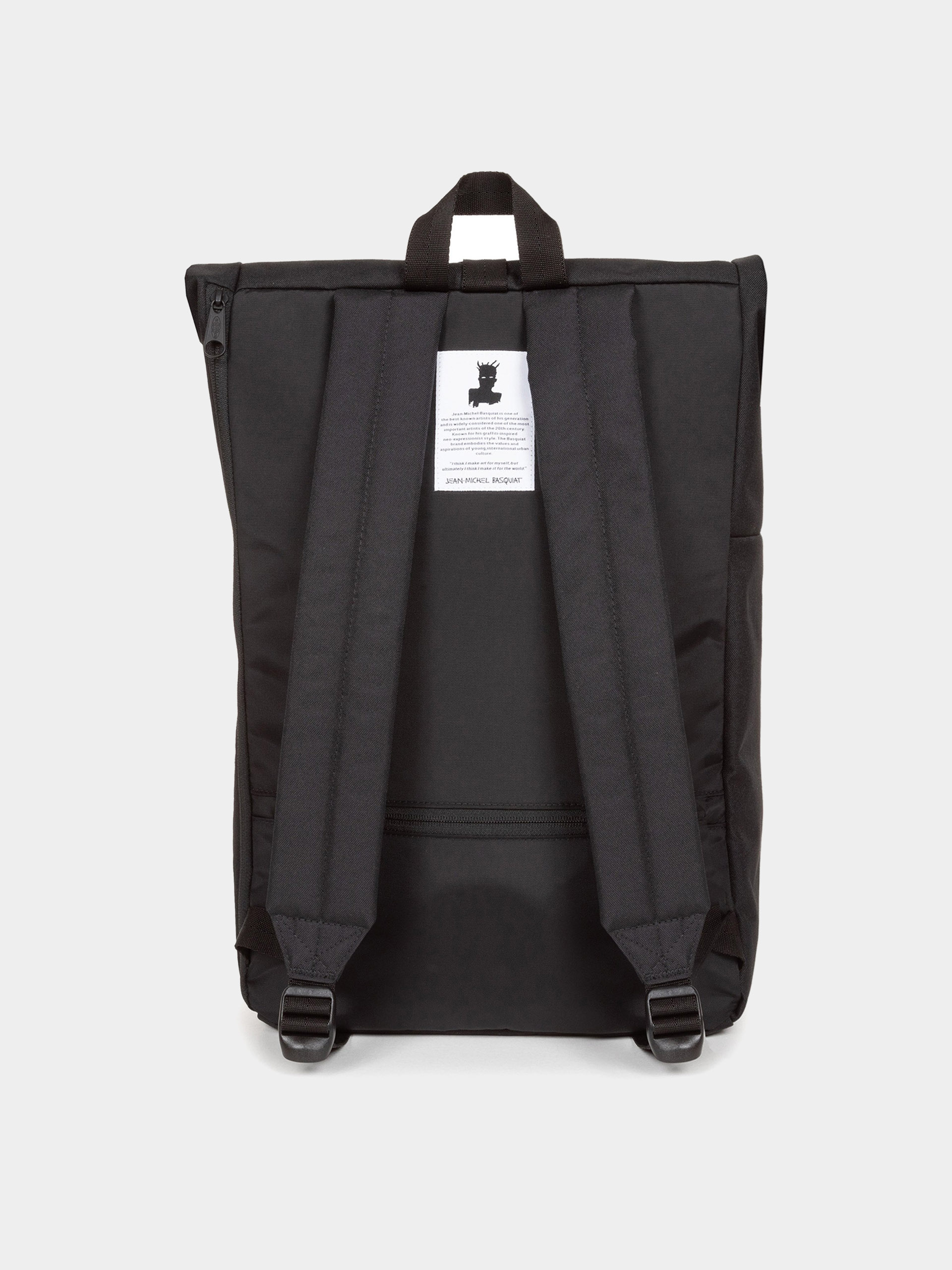 Eastpak Backpack Up Roll - black (basquiat quotes)