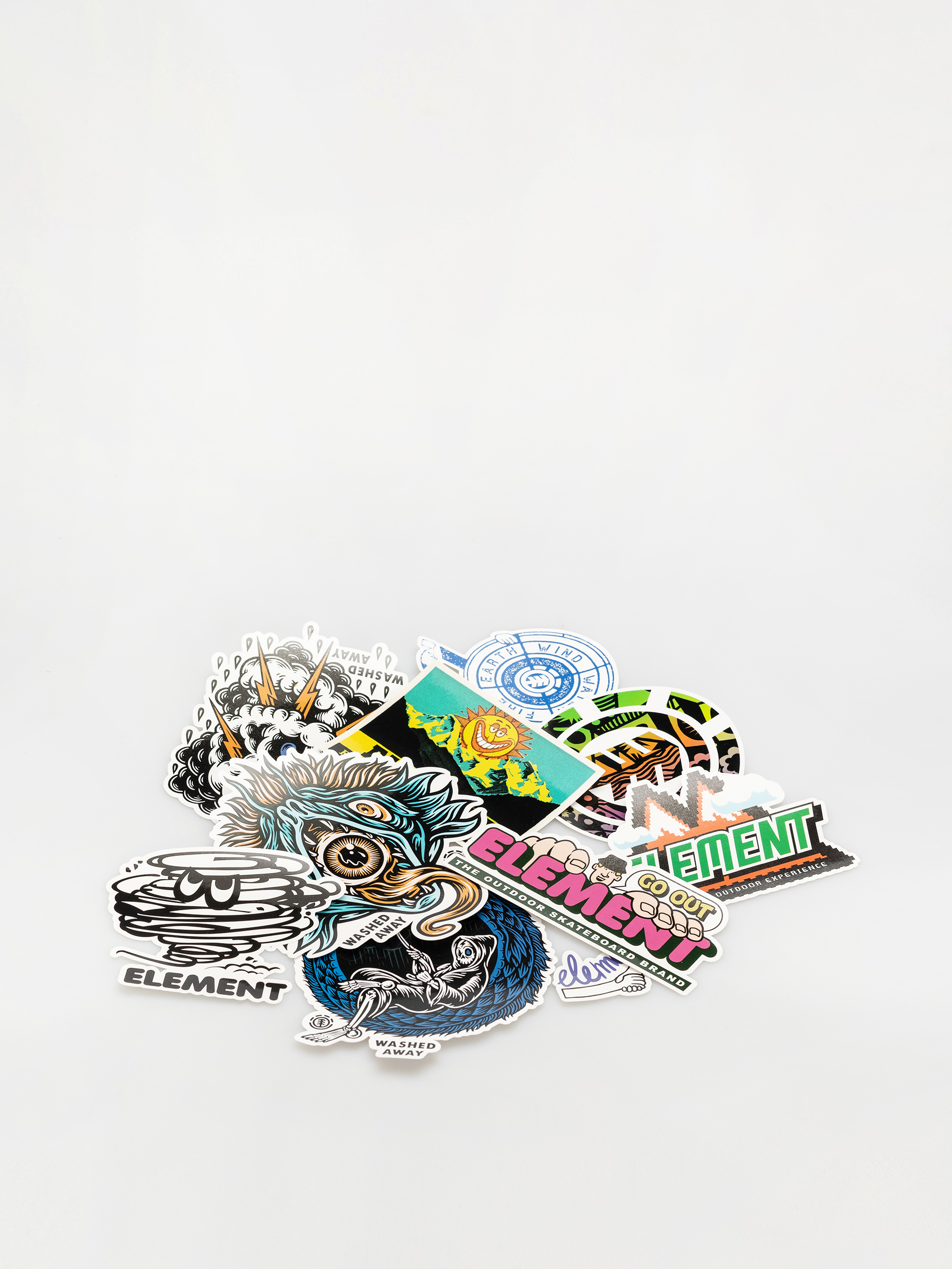 Element Naklejki Seasonal Sticker Pack Longboard