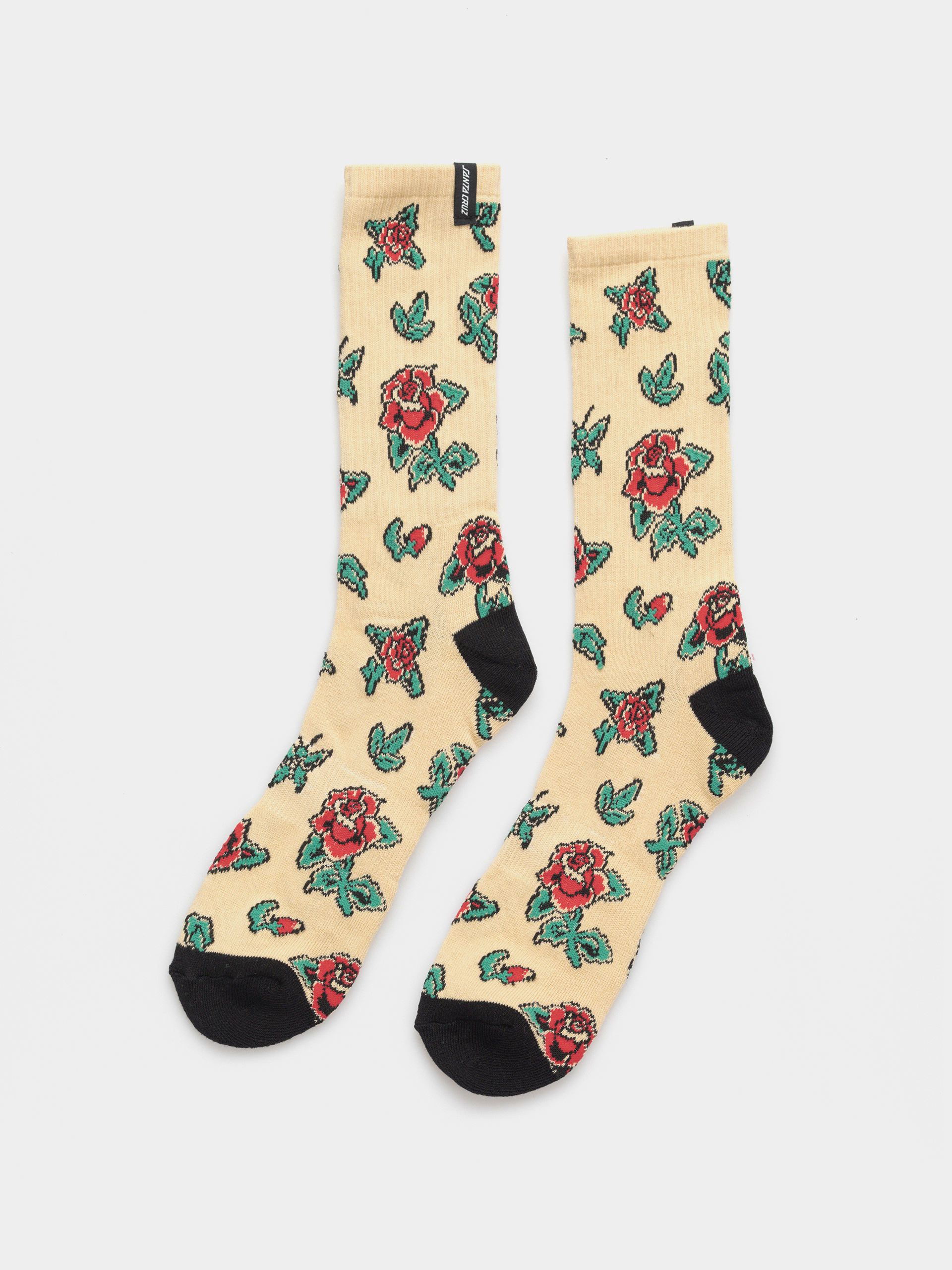 Santa Cruz Flash Roses Socks (multi)