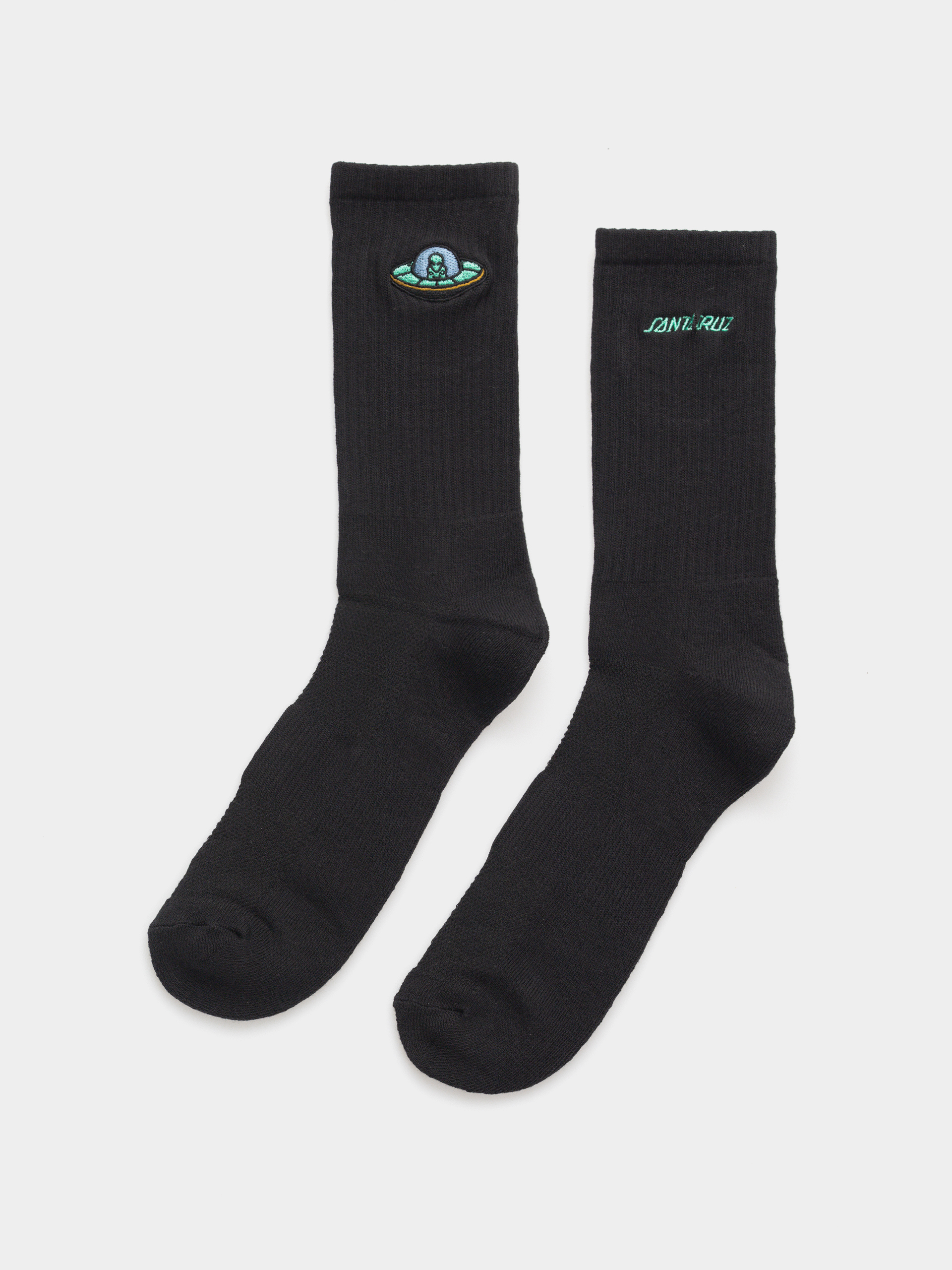 Santa Cruz Winkowski UFO Strip Socks (black)