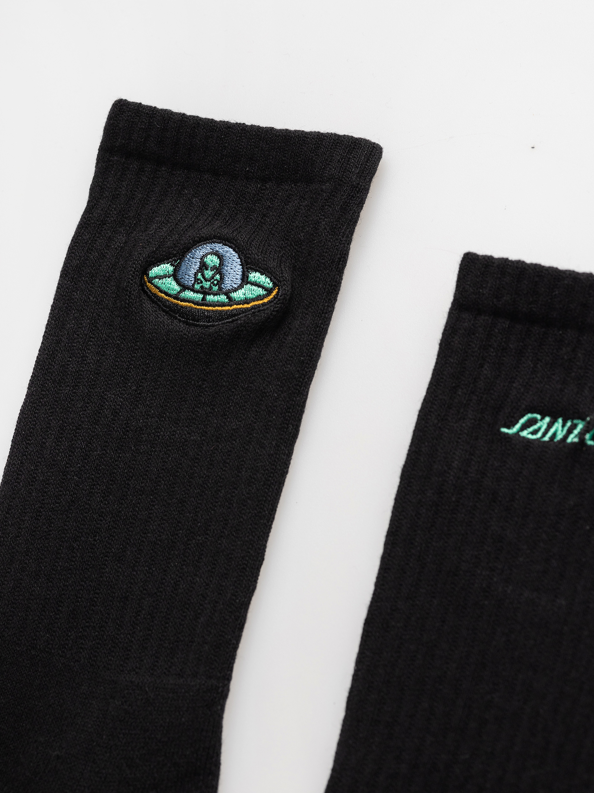 Santa Cruz Winkowski UFO Strip Socks (black)