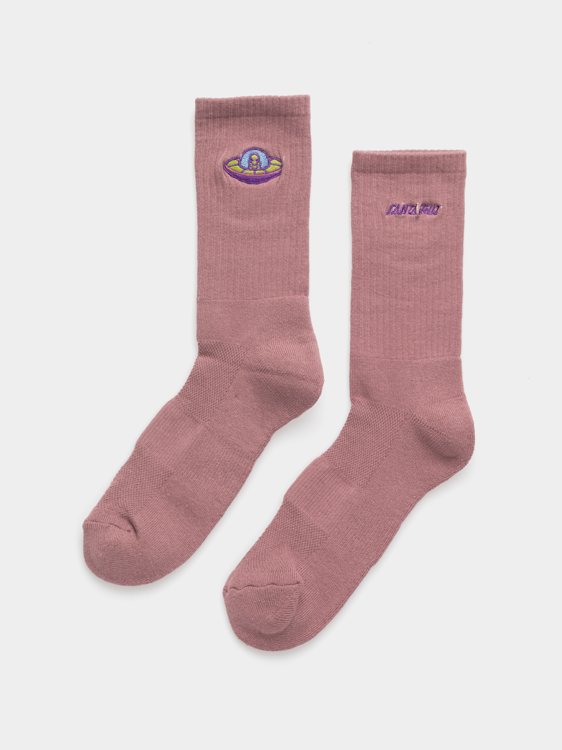 Santa Cruz Winkowski UFO Strip Socks (universal pink)