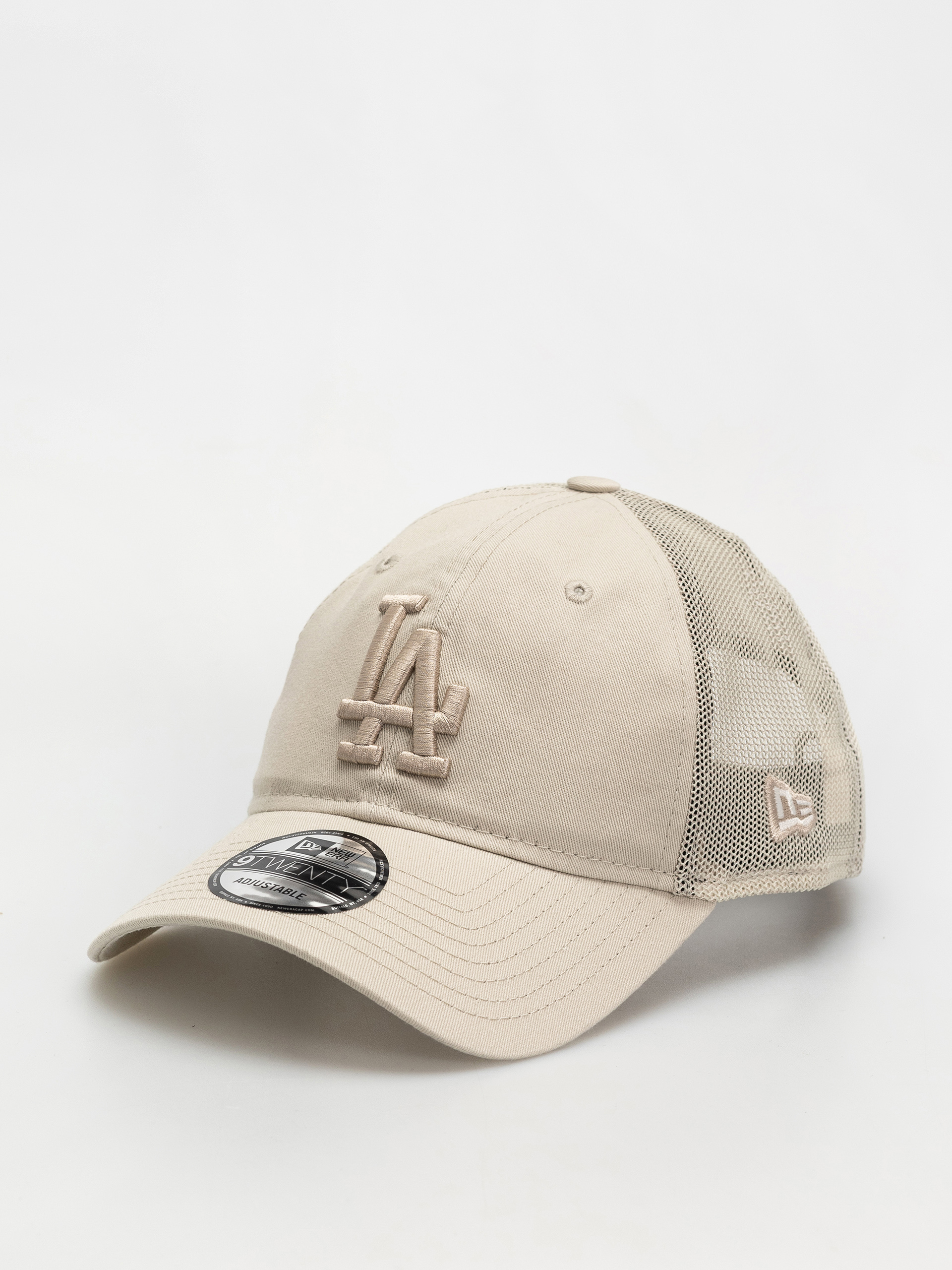 New Era Cap Washed 9Twenty Trucker Los Angeles Dodgers - grey (stone)