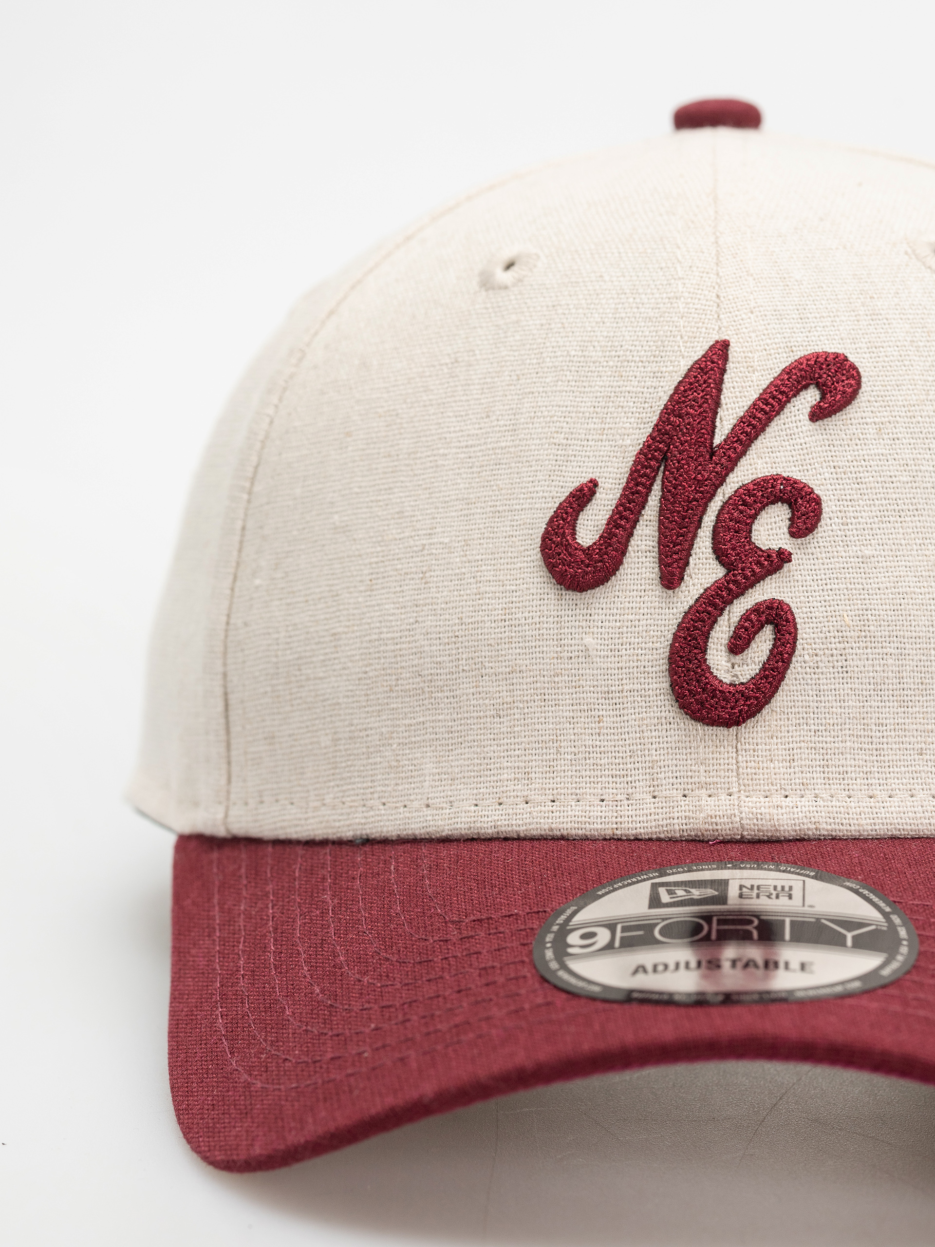 New Era Cap Linen 9Forty Ne (red/chalk)