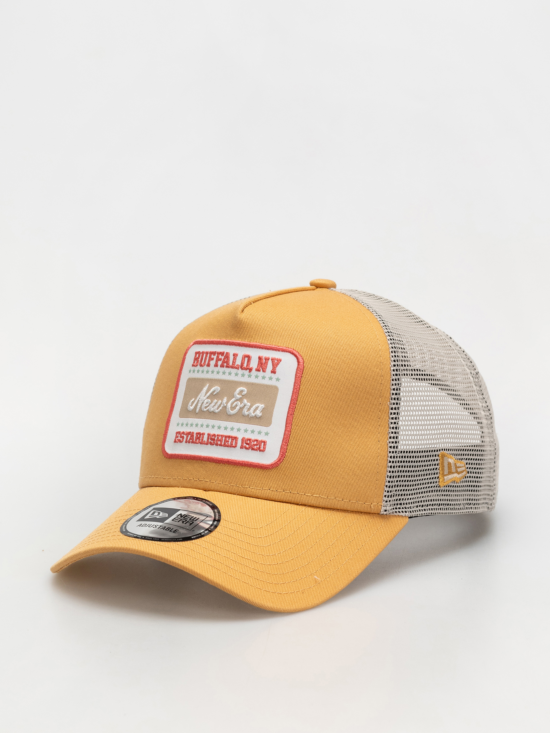 New Era Cap Patch Trucker (yellow)