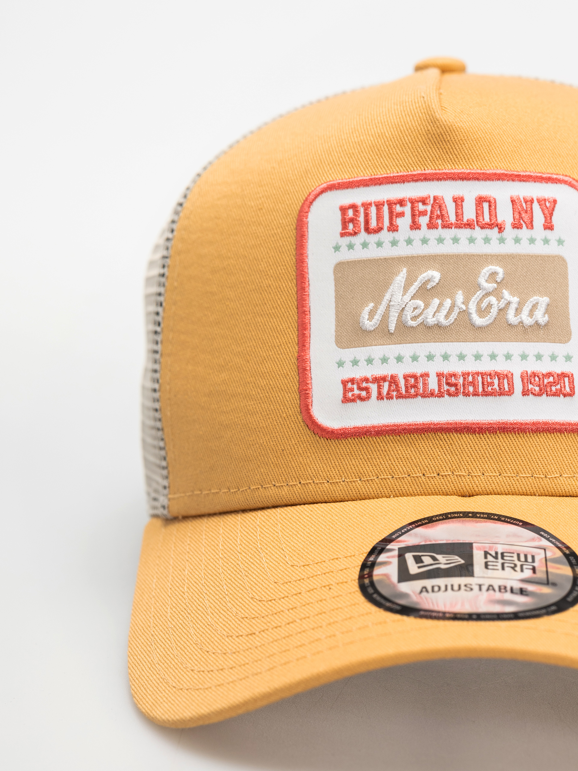 New Era Cap Patch Trucker (yellow)