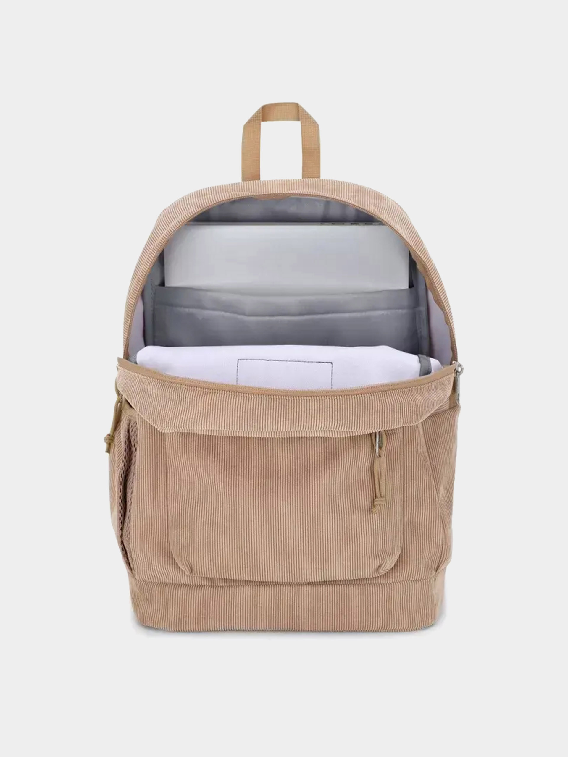 JanSport Backpack Cross Town Plus Remix - brown (travertine corduroy)