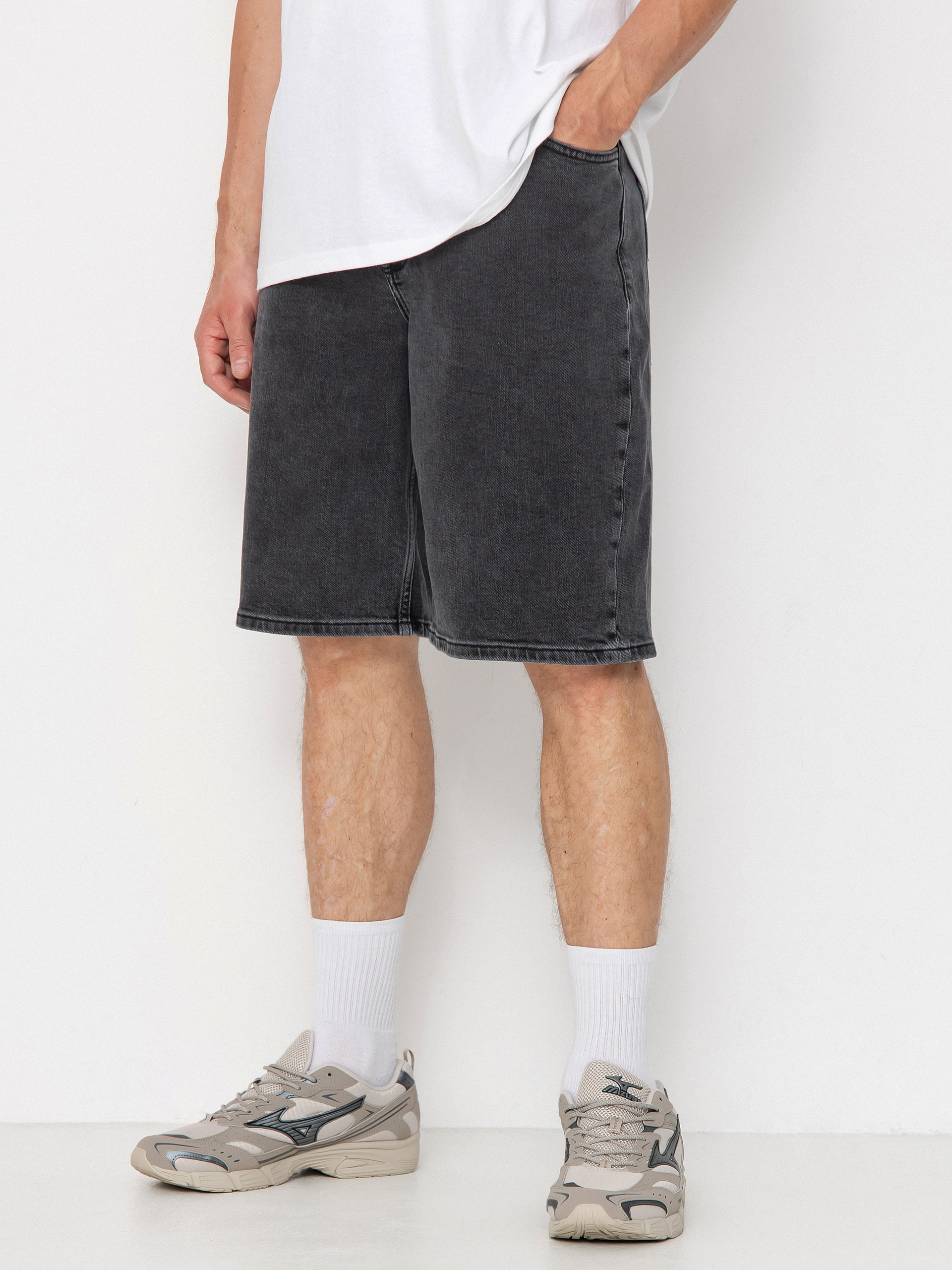 RipNDip Fuckin Fuck Shorts - blue (medium wash)