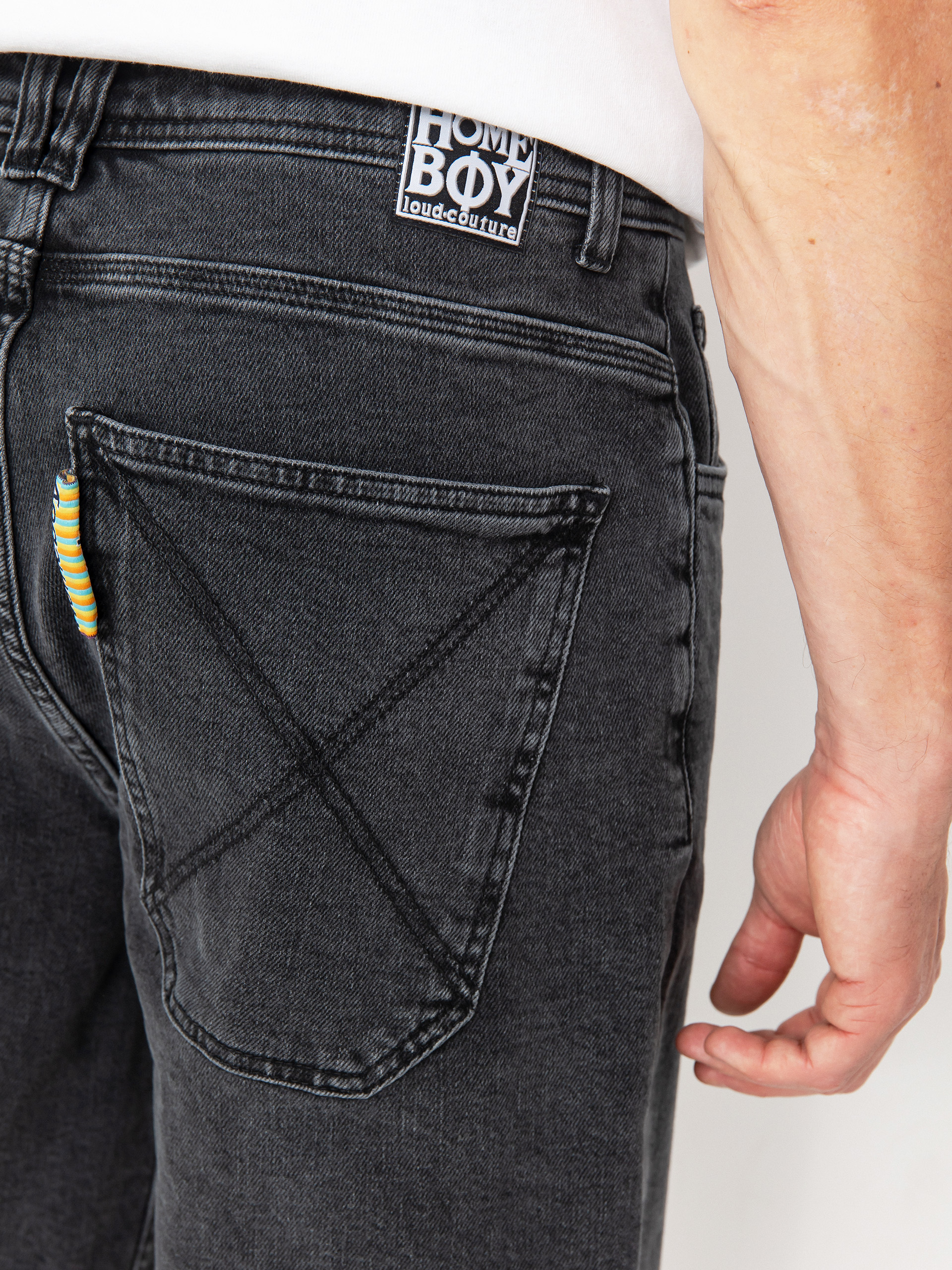 Homeboy Shorts X Tra Baggy (washed grey)