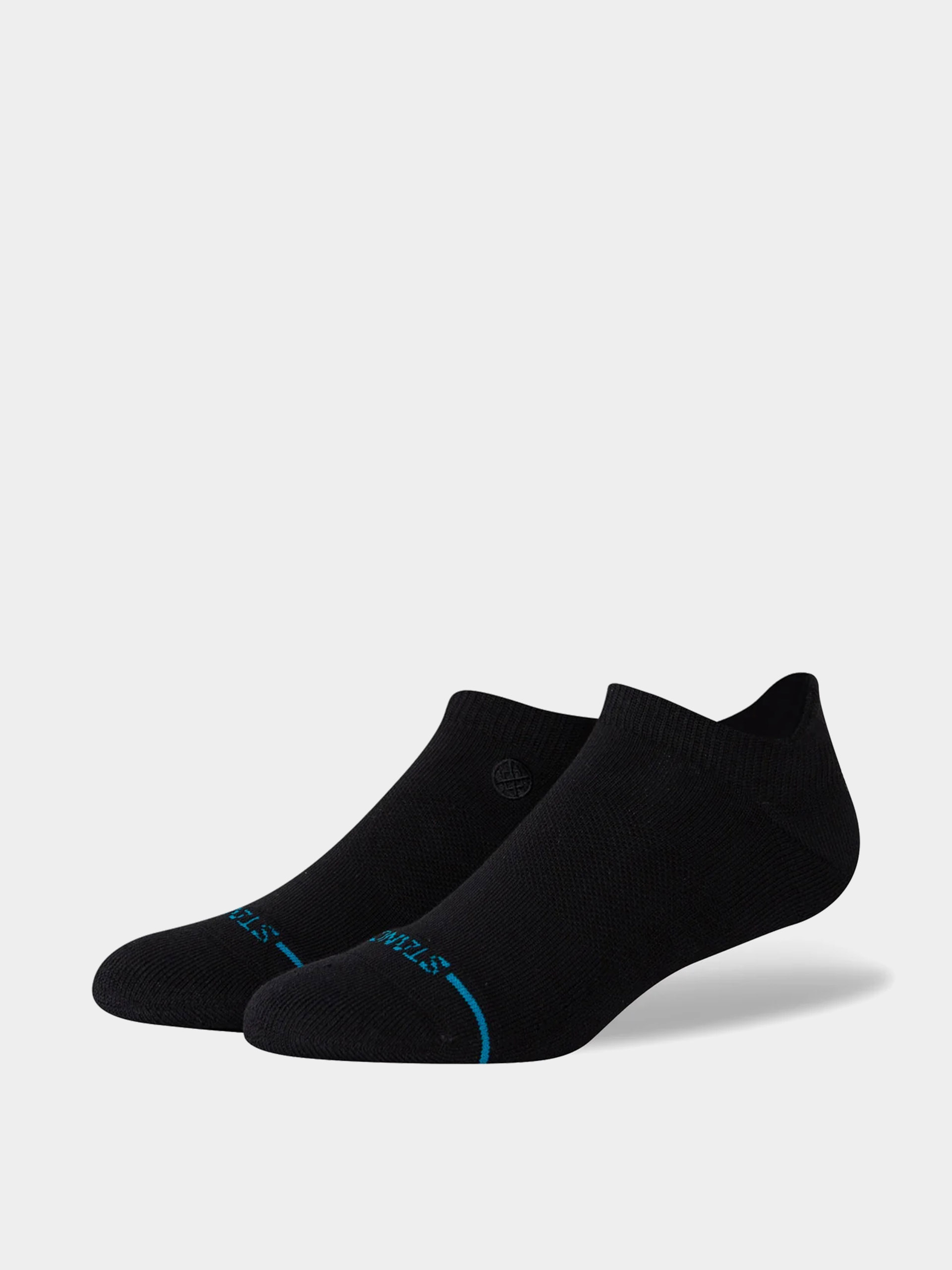 Stance Socks Icon Low Tab 3 Pack (black/black)