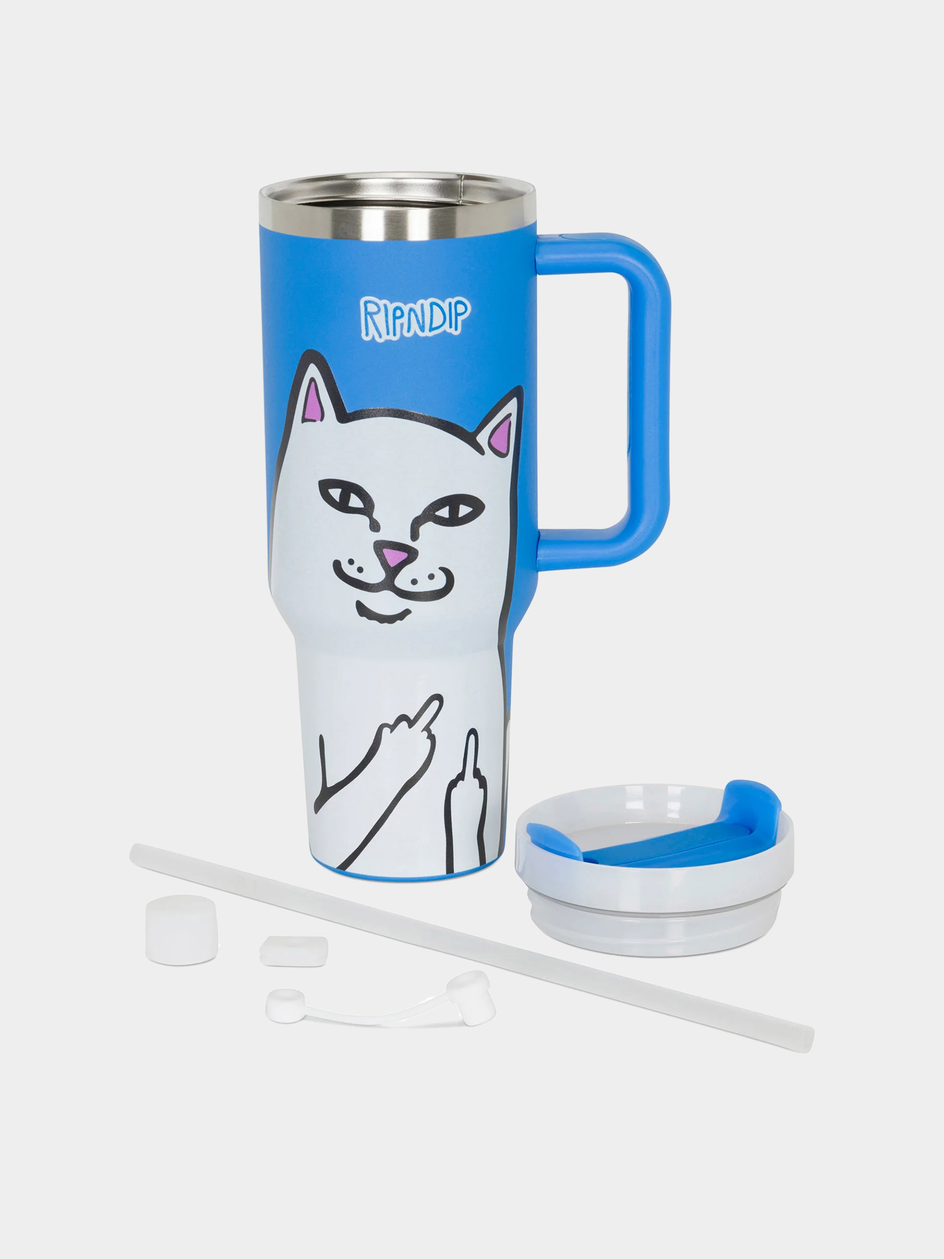 RipNDip Akcesoria Lord Nermal Big Ol Cup Tumbler (blue)
