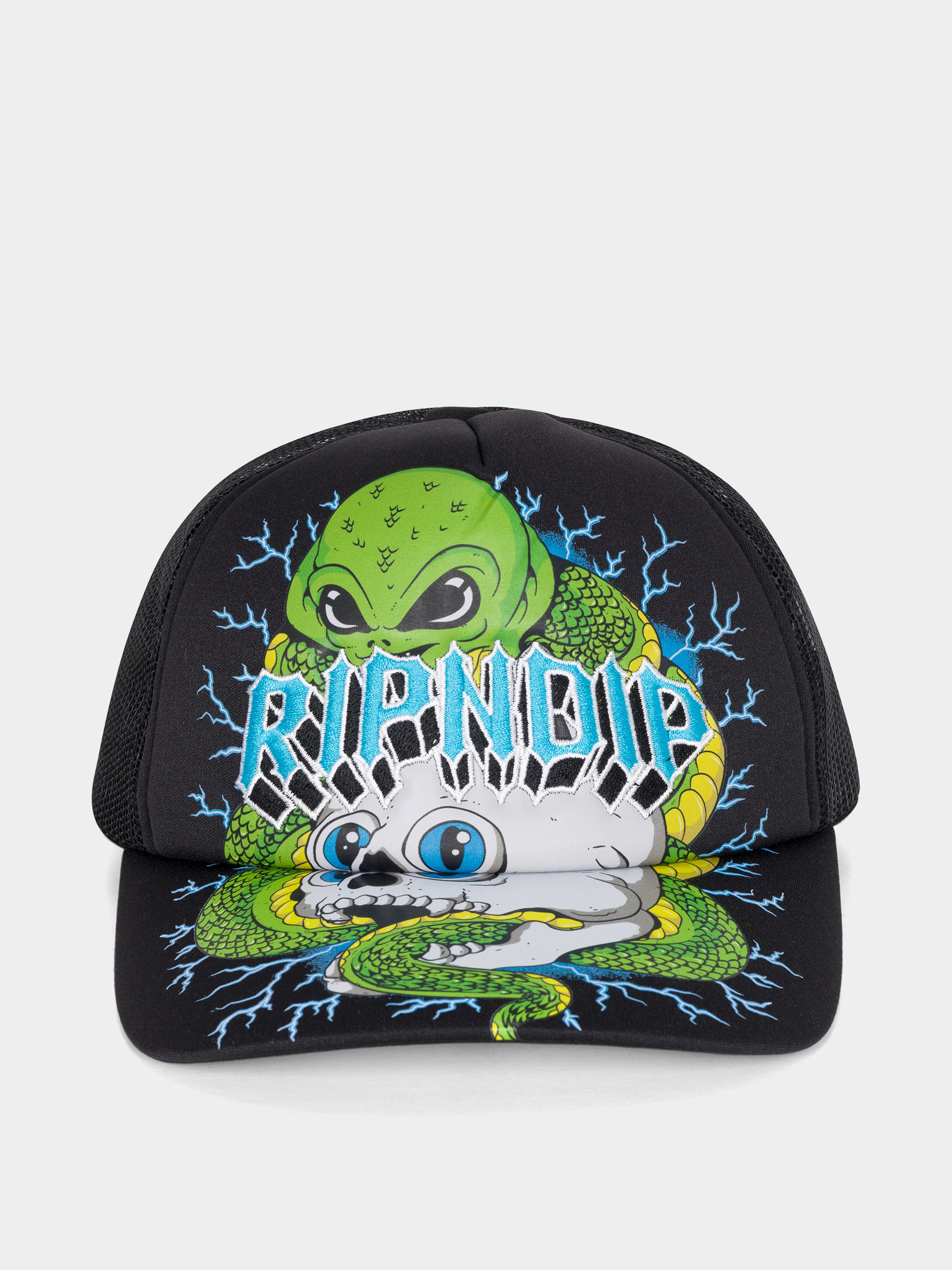 RipNDip Cap Skull And Bones Trucker (black)