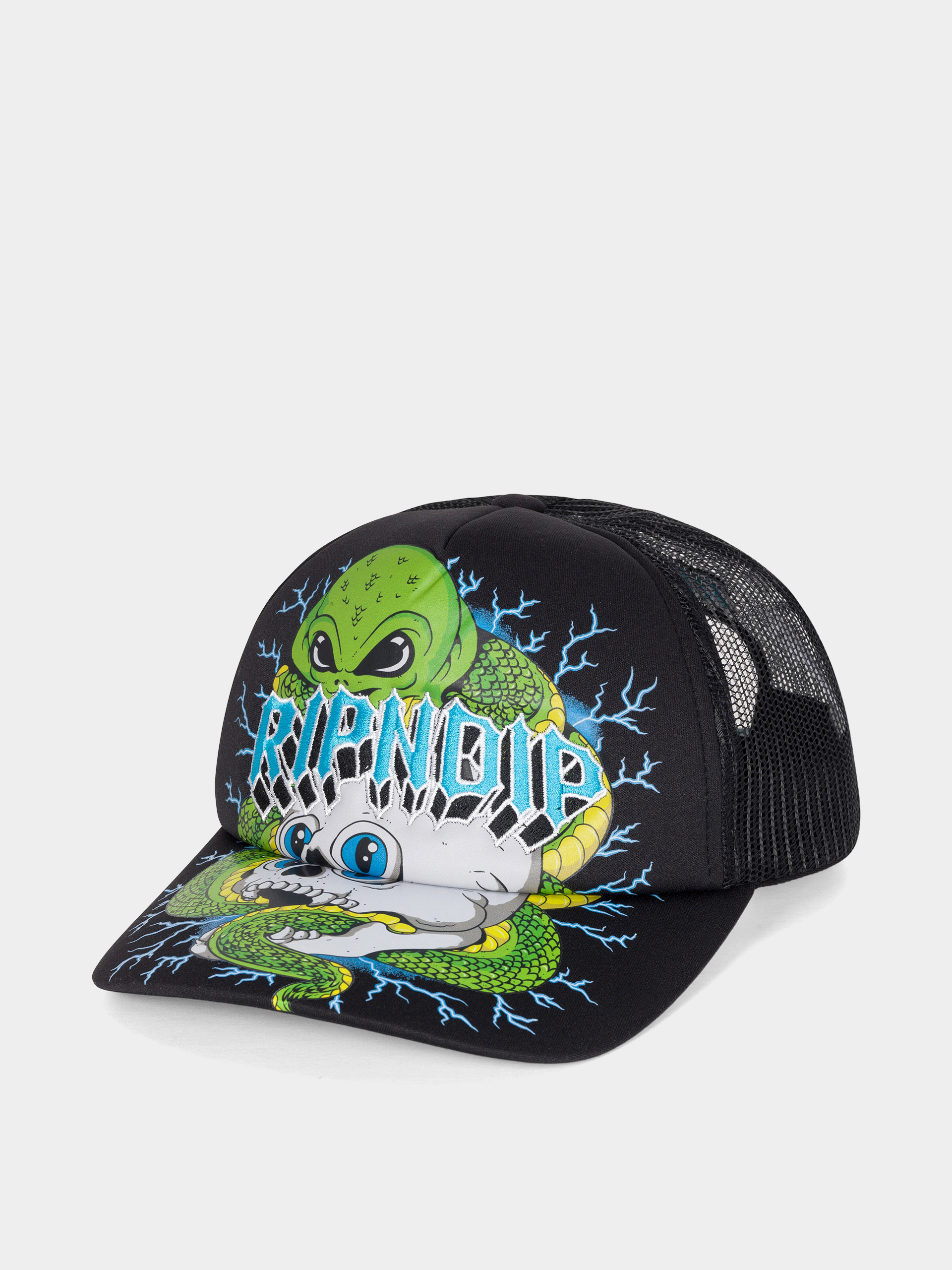 RipNDip Cap Skull And Bones Trucker (black)