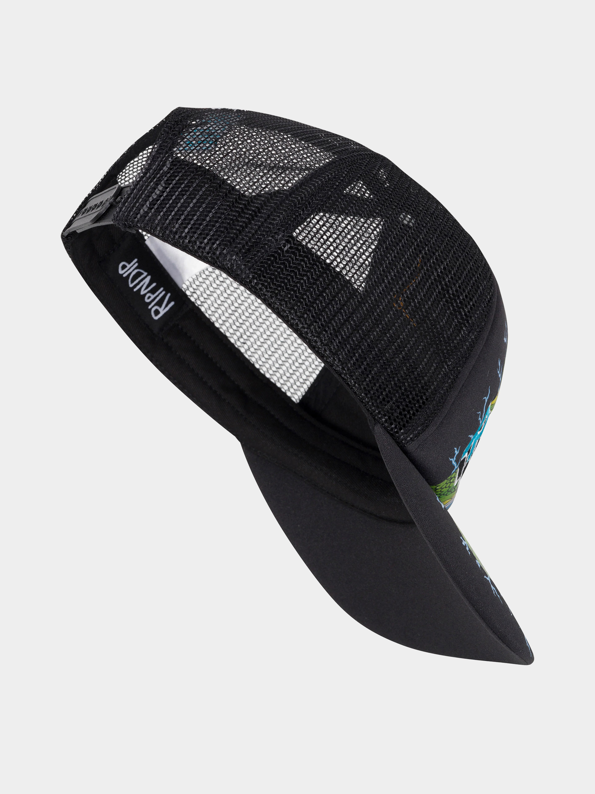 RipNDip Cap Skull And Bones Trucker (black)