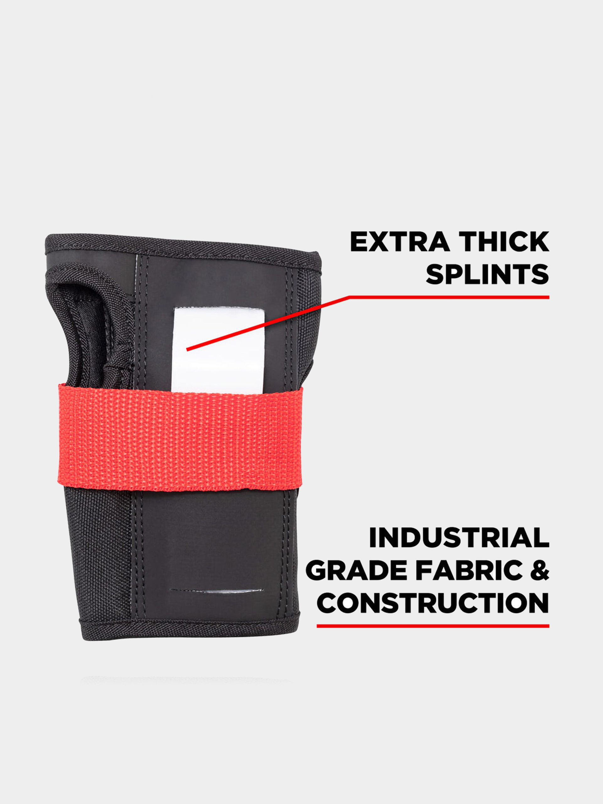 187 Killer Pads Protectors Adult Six Pack Set Caballero (black/red/gold)