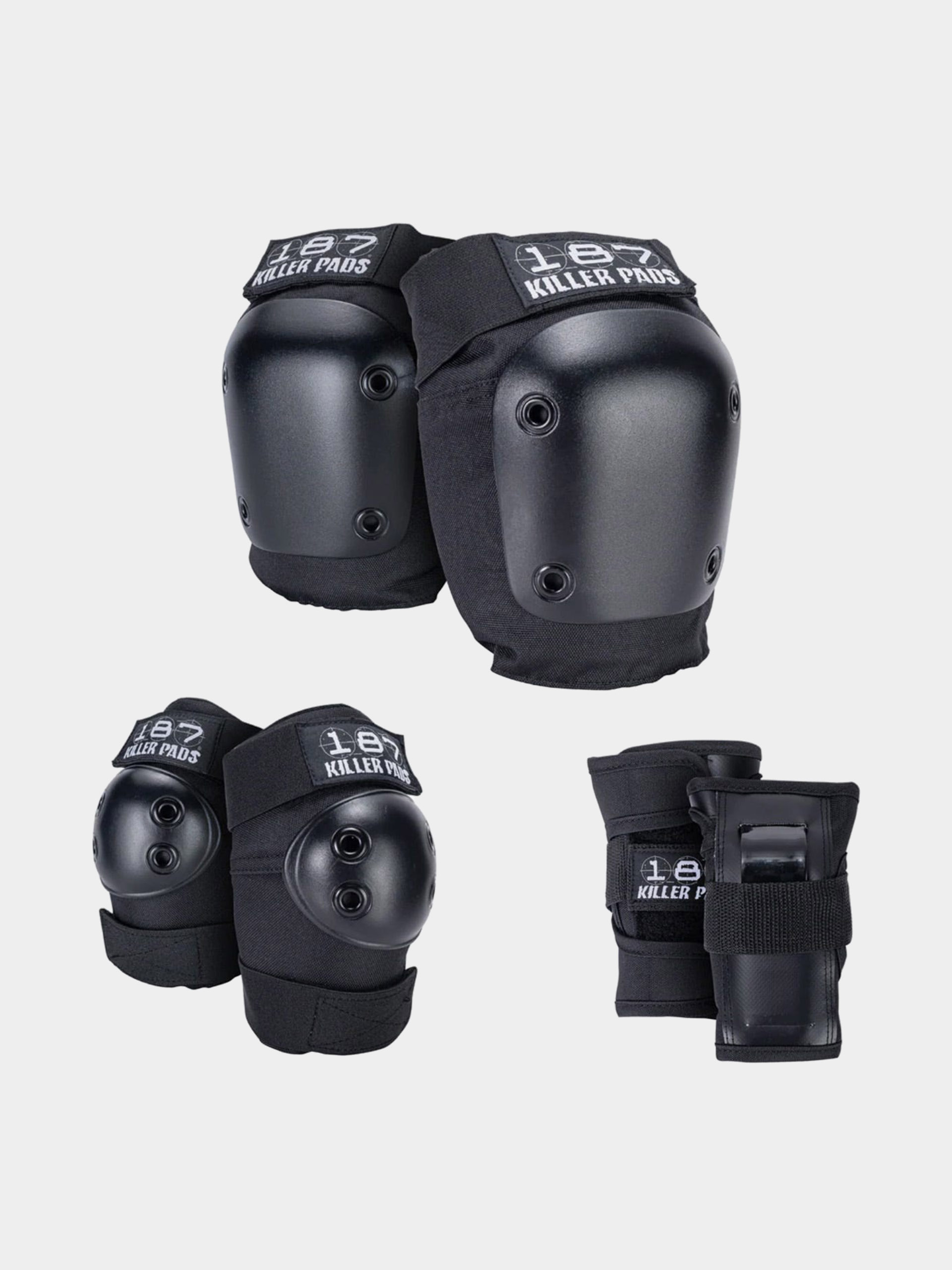 187 Killer Pads Protectors Jr Six Pack Set JR (black)