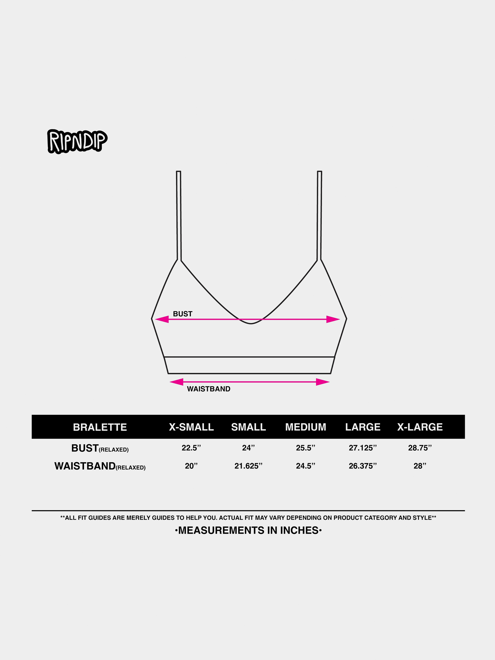 RipNDip Underwear Smd Bralette Wmn (white)