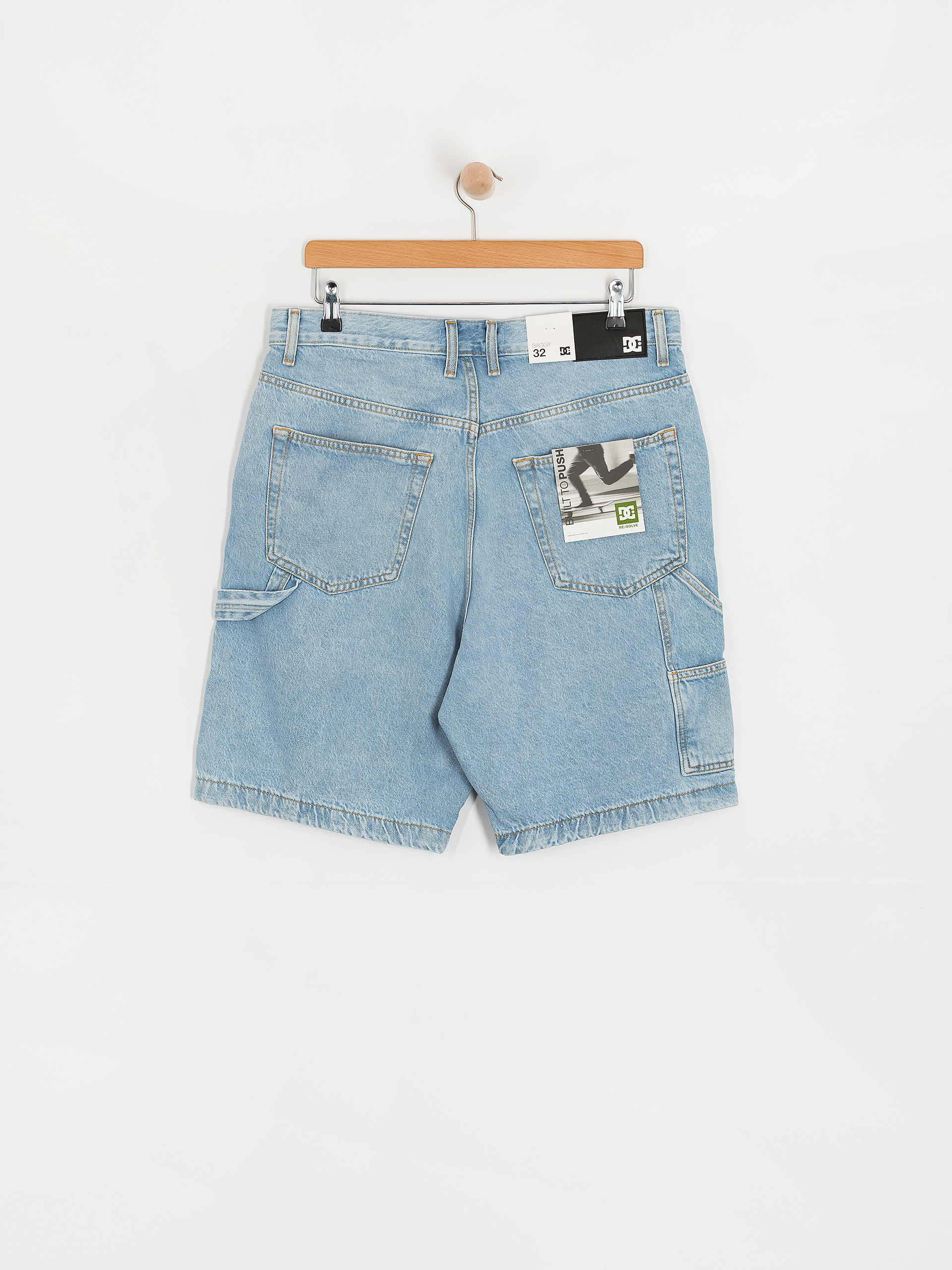 DC Carpenter Baggy Ril Shorts (indigo light)