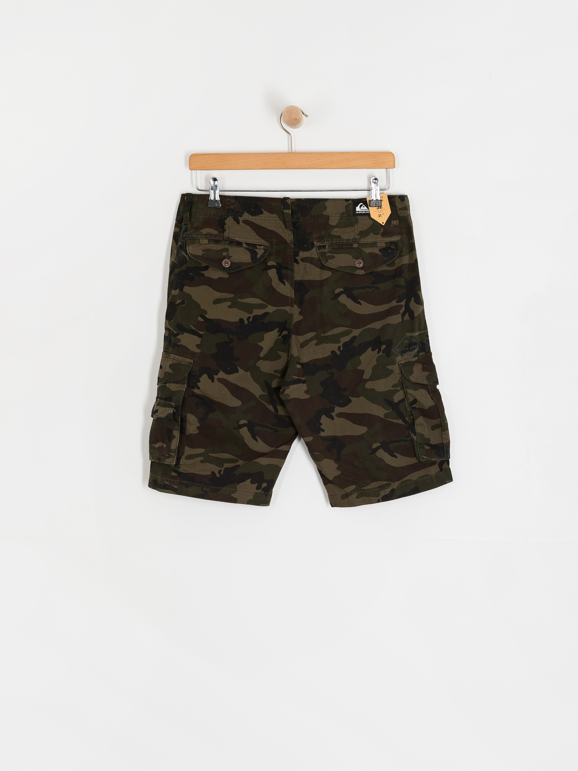 Quiksilver Crucial Battle Cargo Shorts (camo print crucial battle)