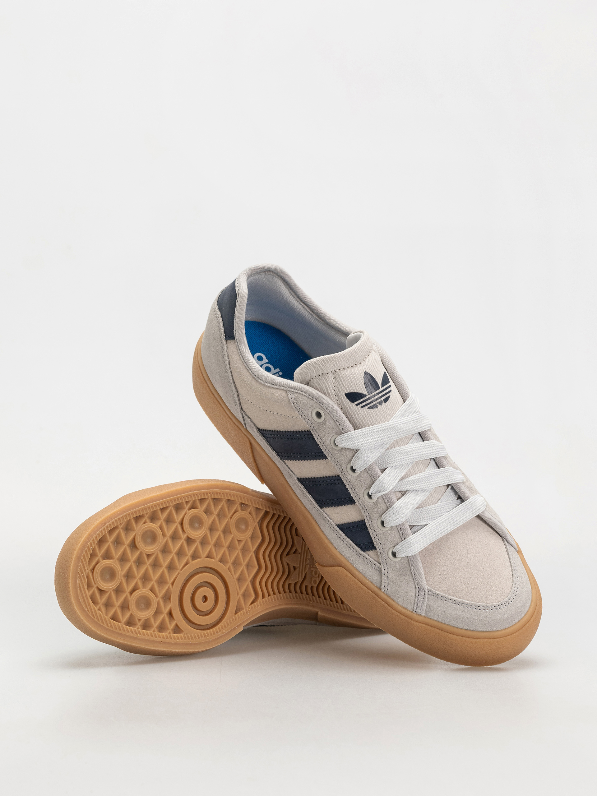 adidas Court Tns Premiere Shoes grey (gretwo/conavy/gum3)