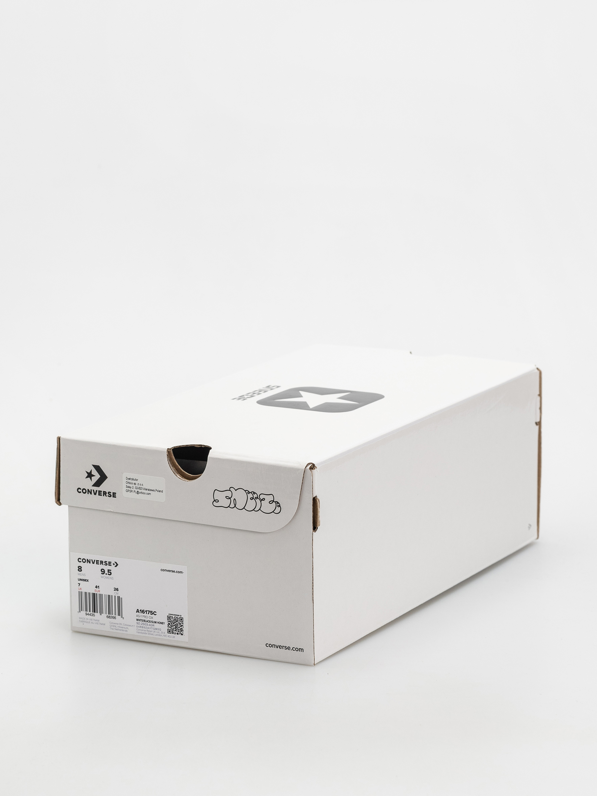 Converse Shoes X Sneeze Mag As-1 Pro Ox (white/black/gum honey)