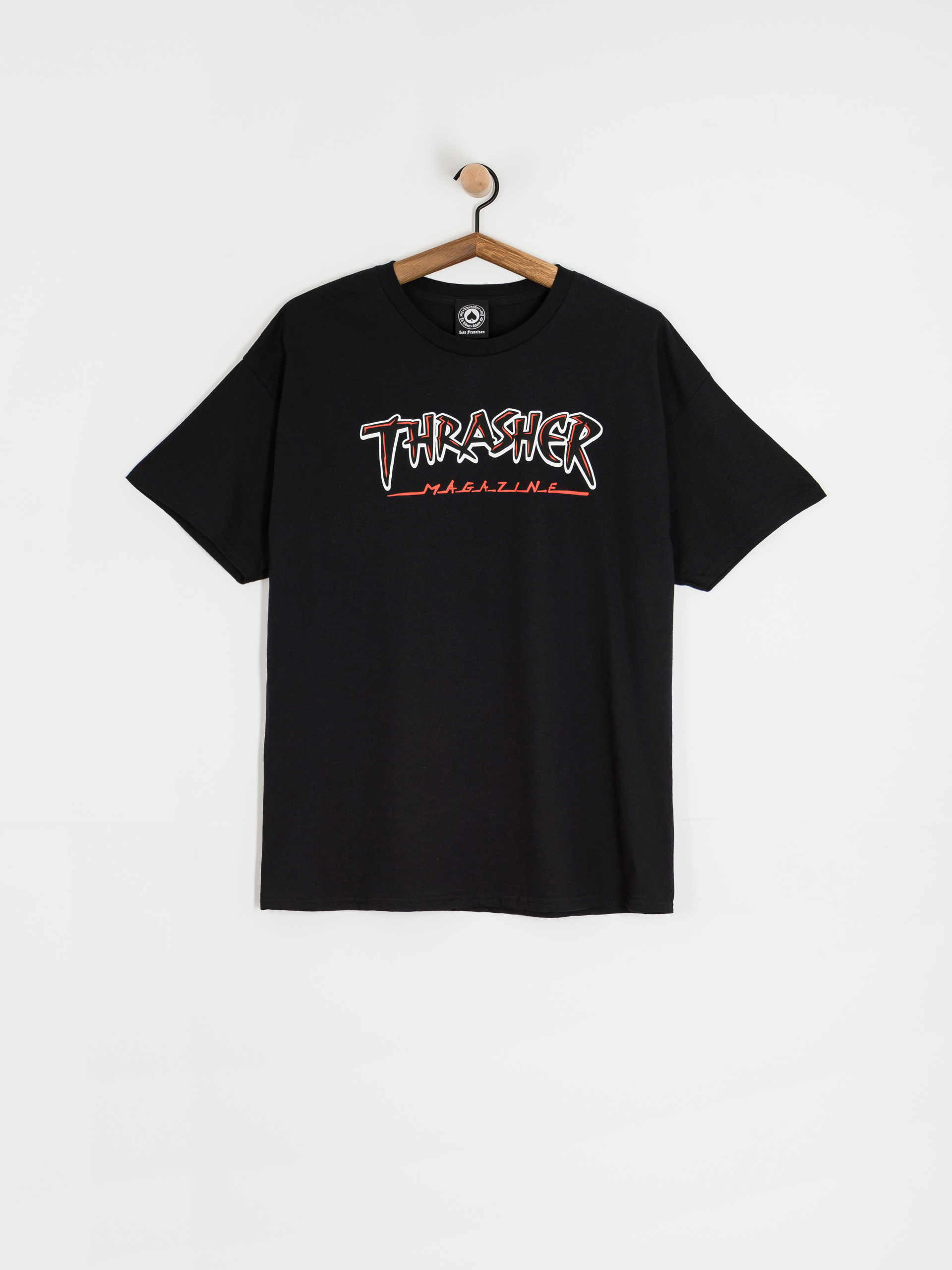 Thrasher Slash T-Shirt (black)
