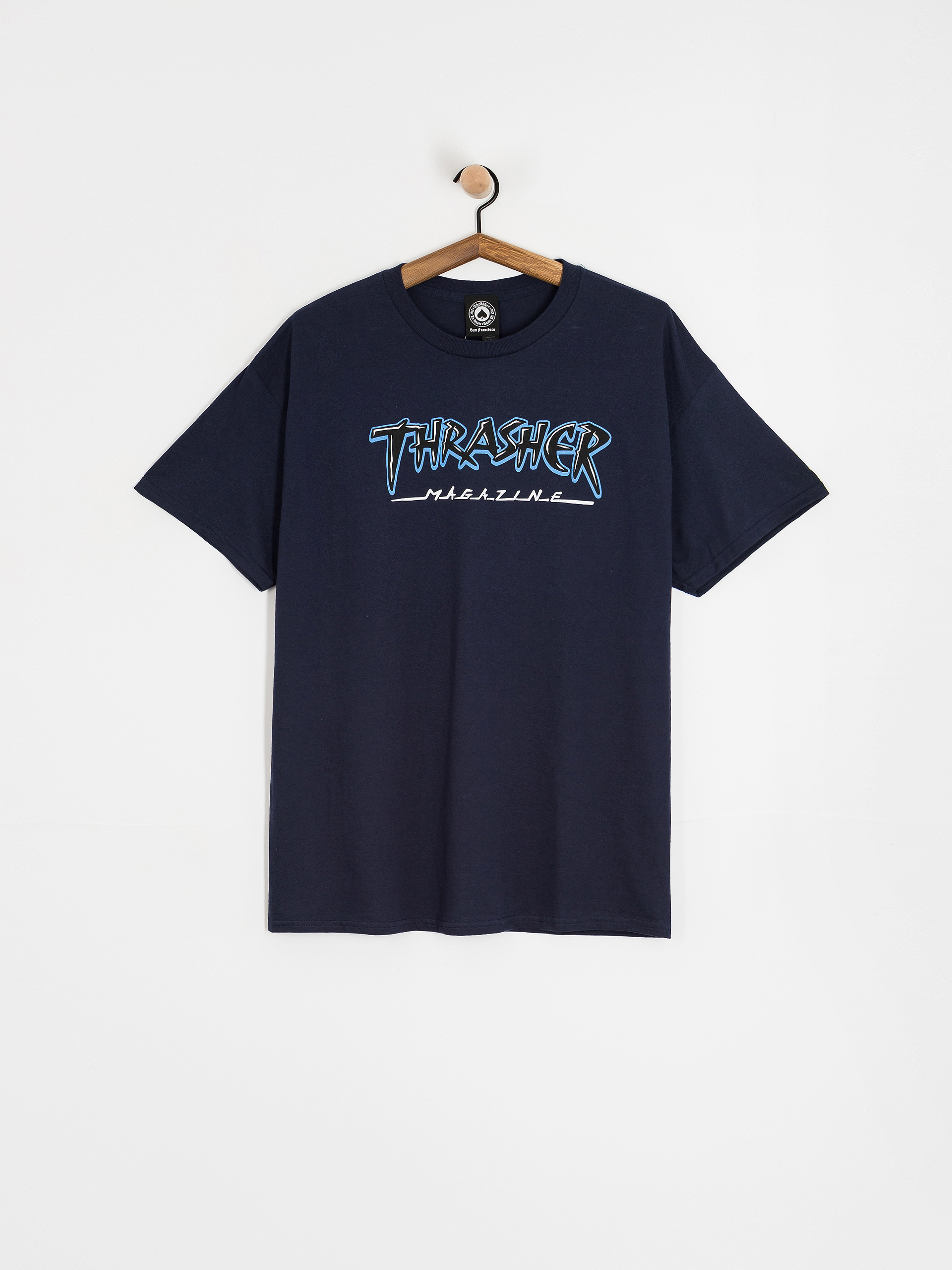 Thrasher Slash T-Shirt (navy)