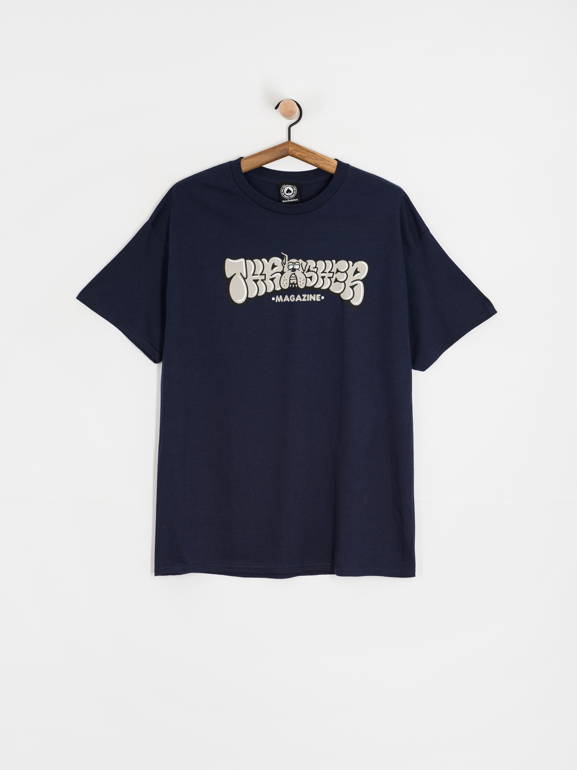 Thrasher Bully T-Shirt (navy)