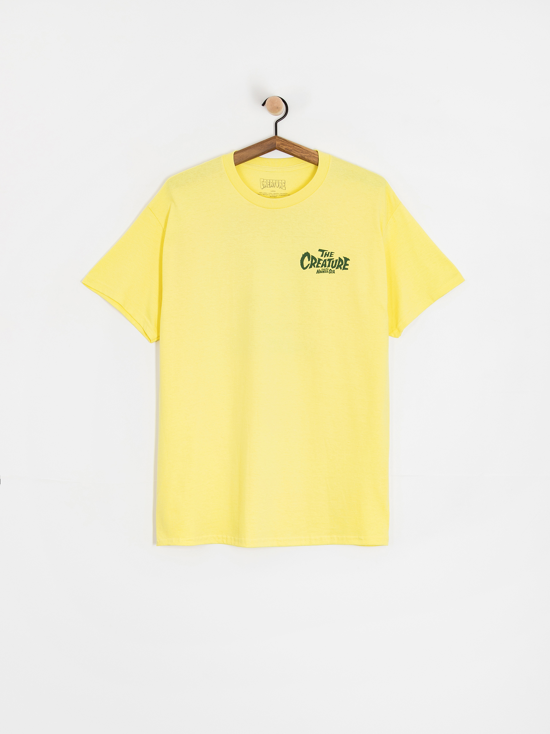 Creature Haunted Sea T-Shirt (cornsilk)