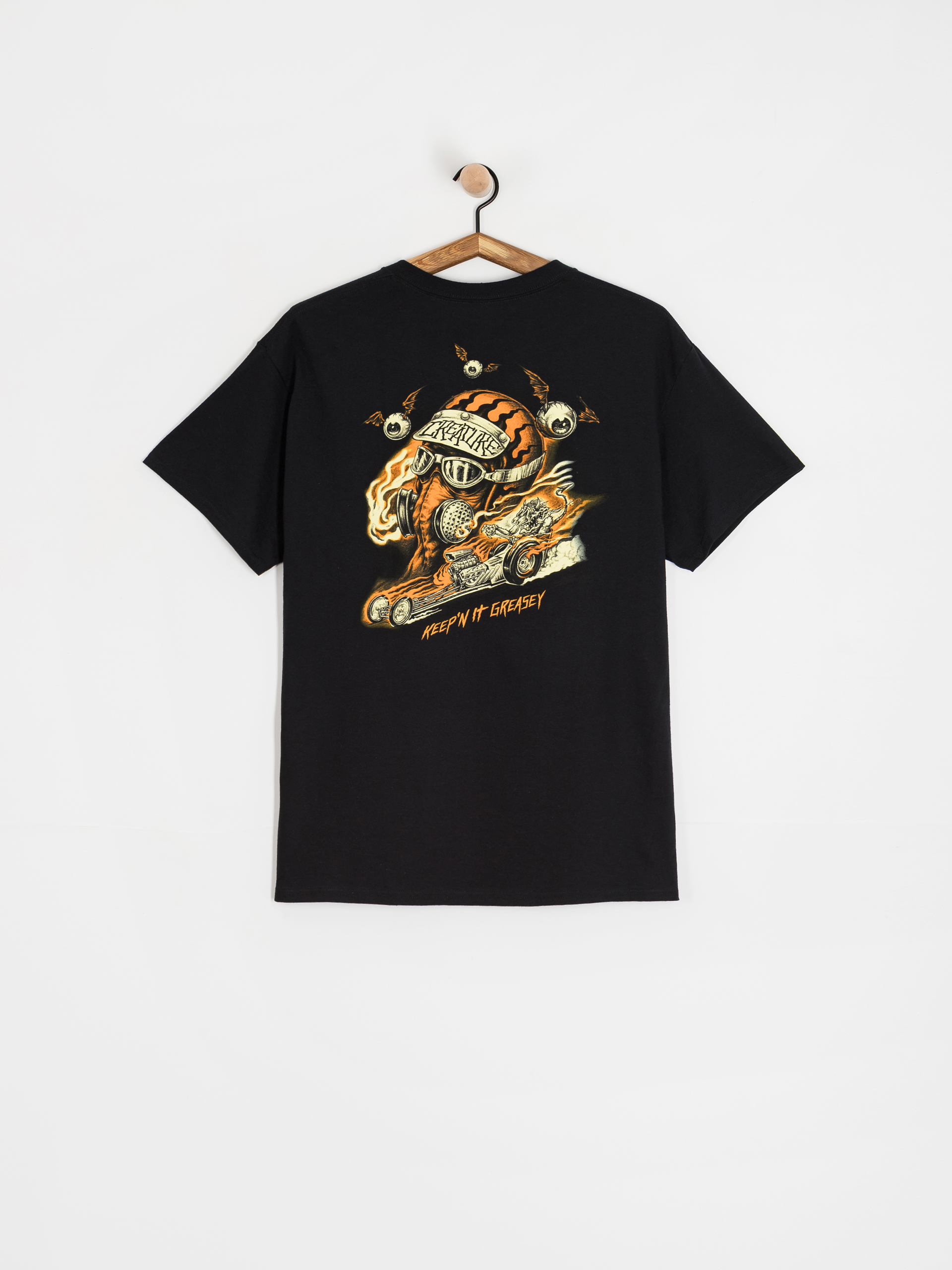 Creature Crash And Burn T-Shirt (black)