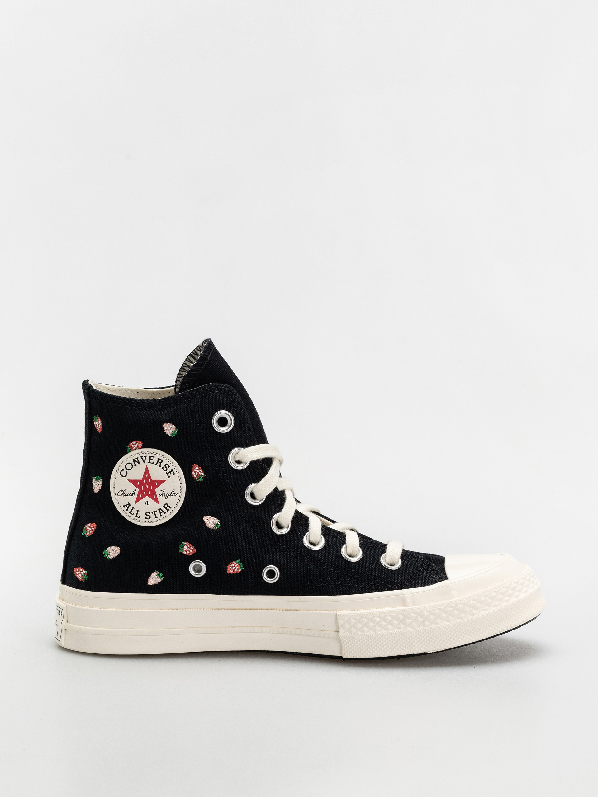 Converse Chuck 70 Hi Chucks (black/soft red/green)
