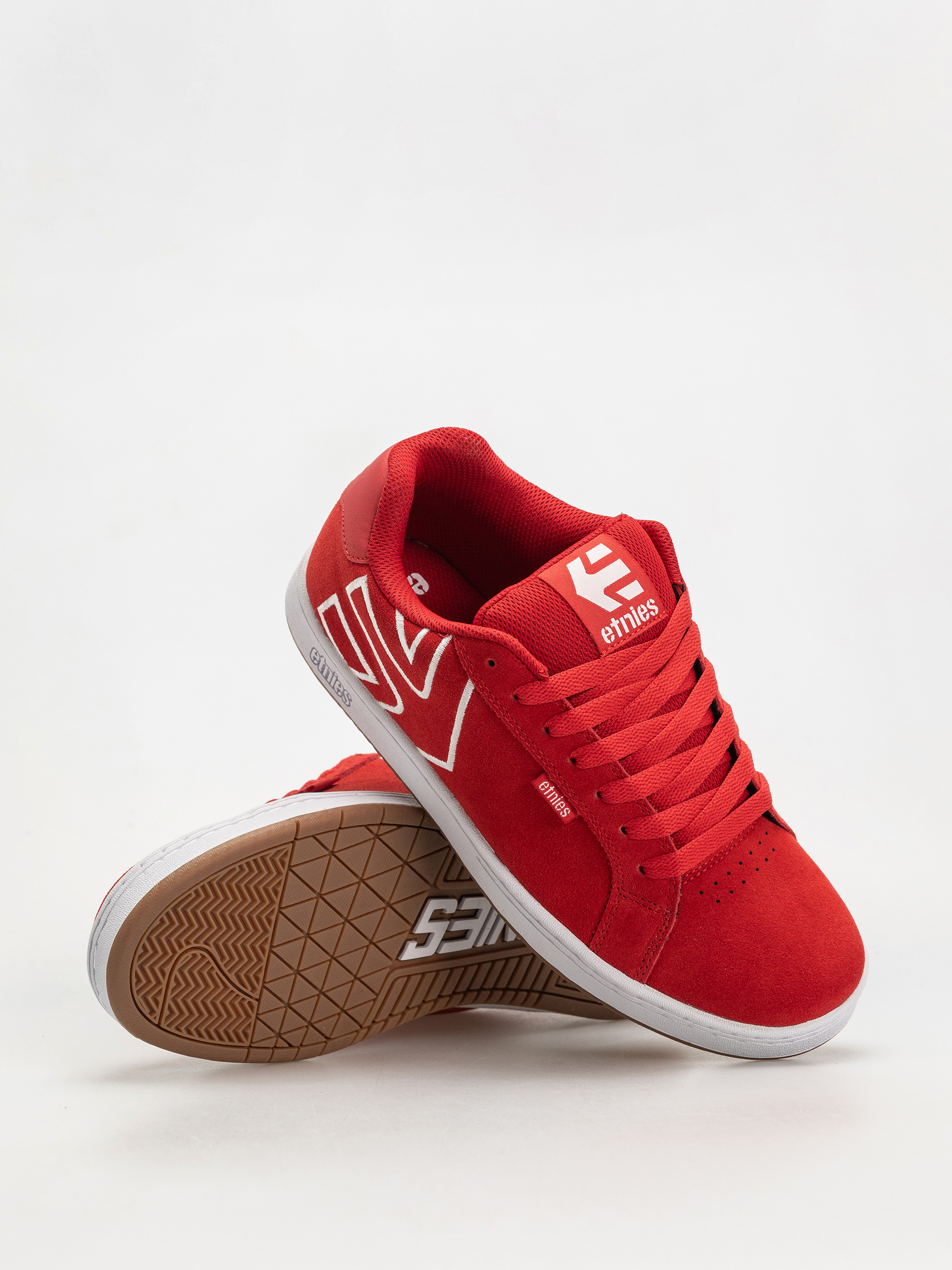 Etnies Fader Shoes (red/white/gum)