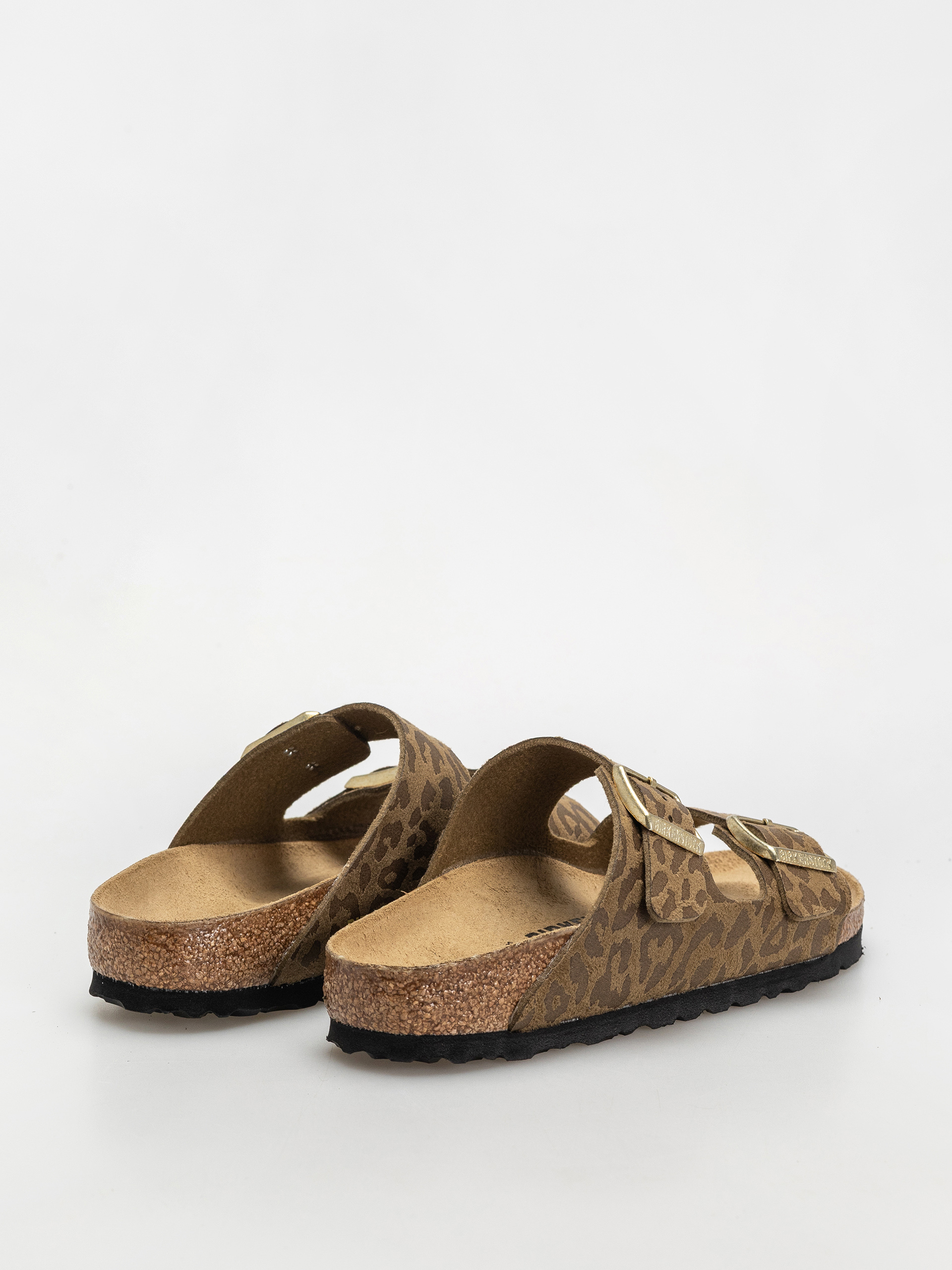 Birkenstock Arizona Synthetics Narrow Wmn Flip Flops (leo khaki)
