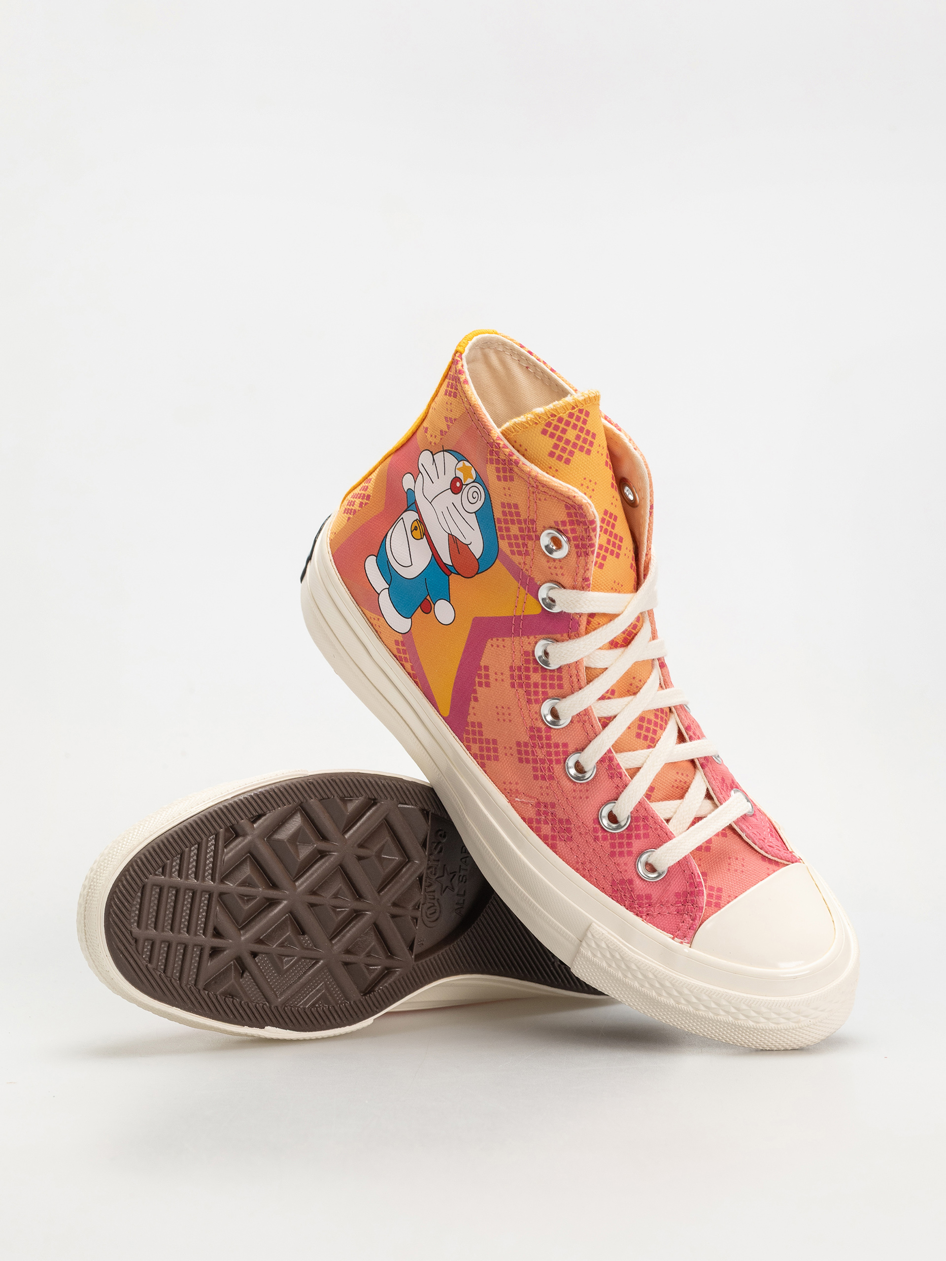 Converse Doraemon Chuck 70 Hi Chucks (orange)