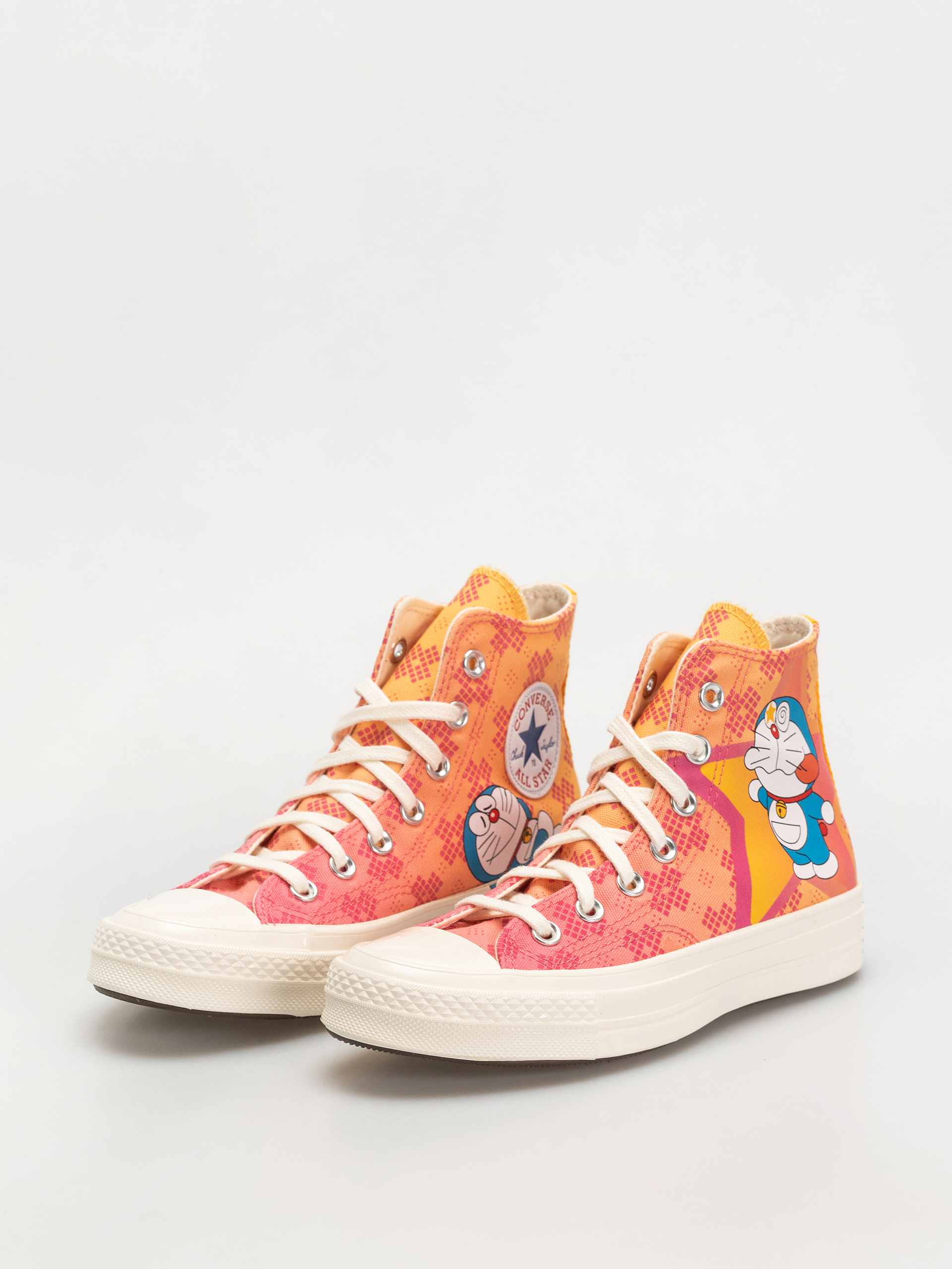 Converse Doraemon Chuck 70 Hi Chucks (orange)