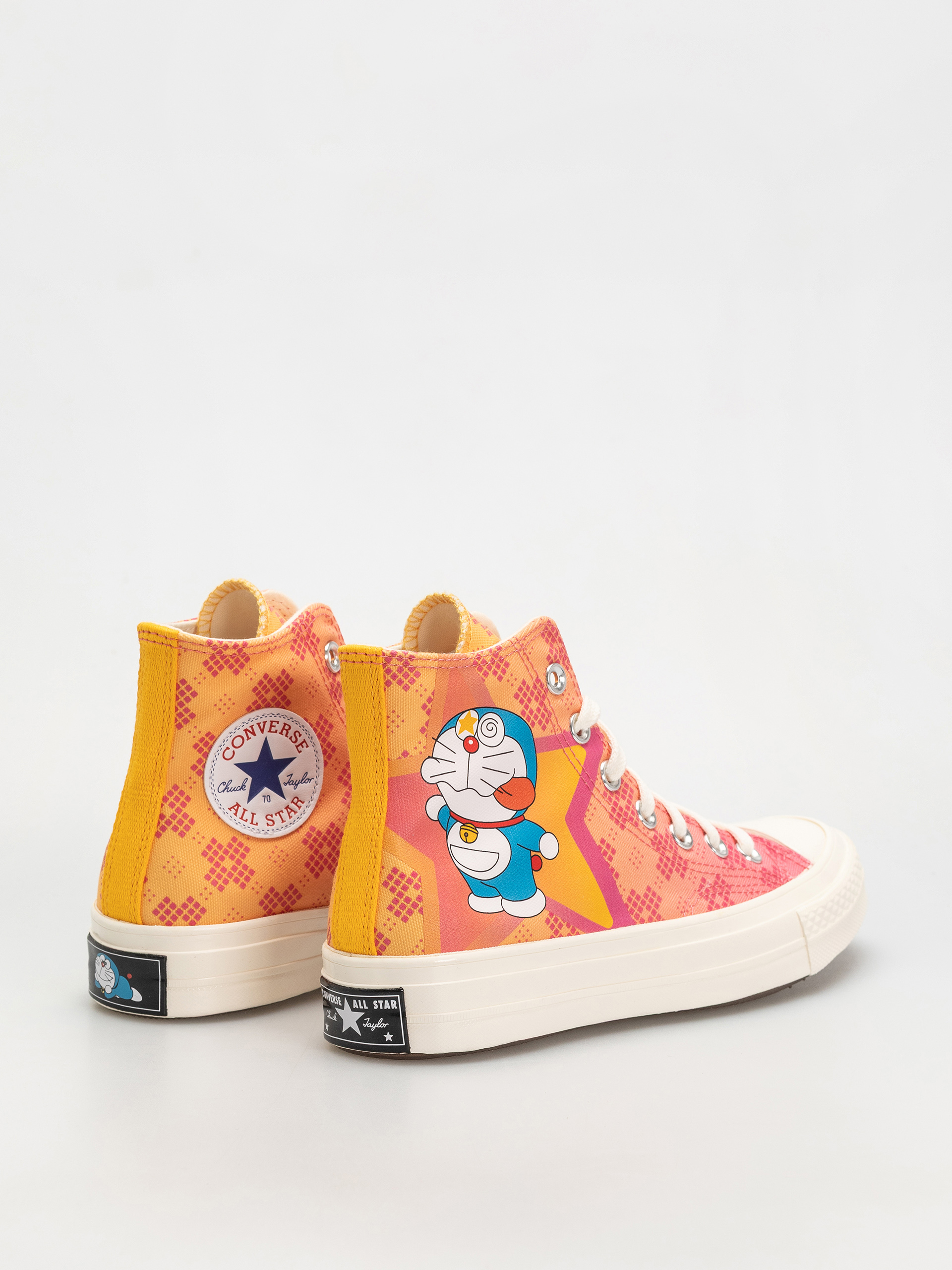 Converse Doraemon Chuck 70 Hi Chucks (orange)