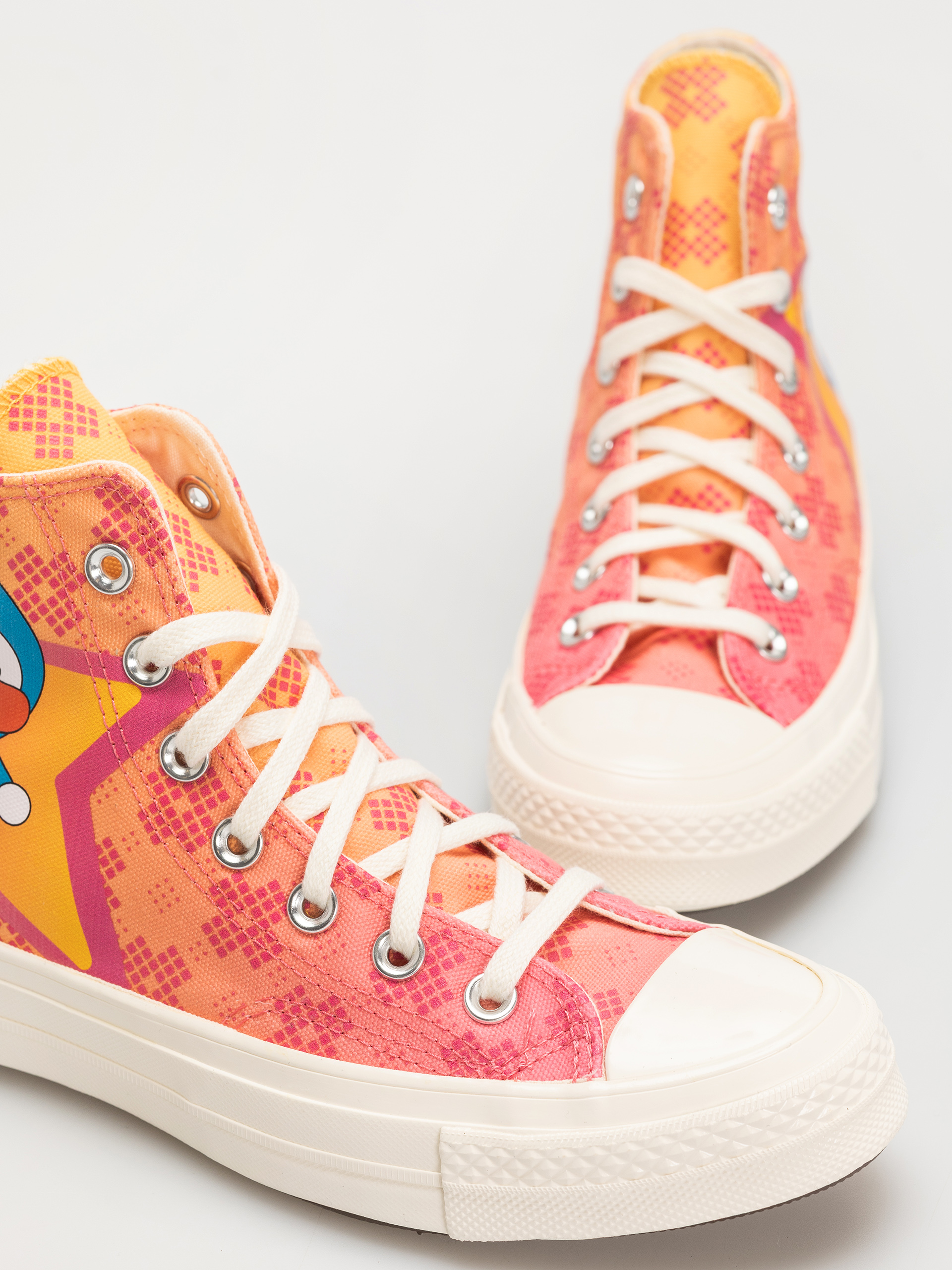 Converse Doraemon Chuck 70 Hi Chucks (orange)