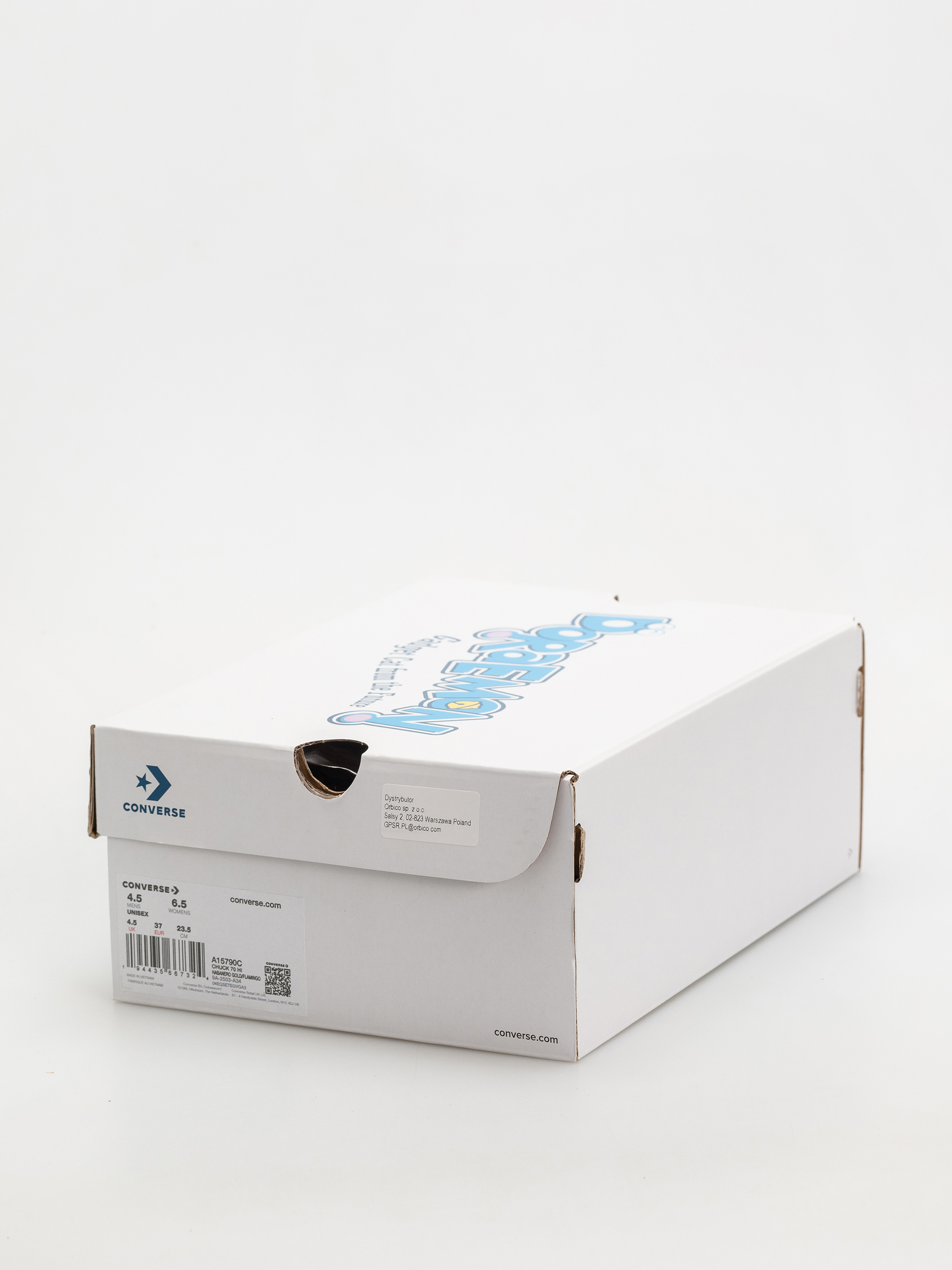 Converse Doraemon Chuck 70 Hi Chucks (orange)