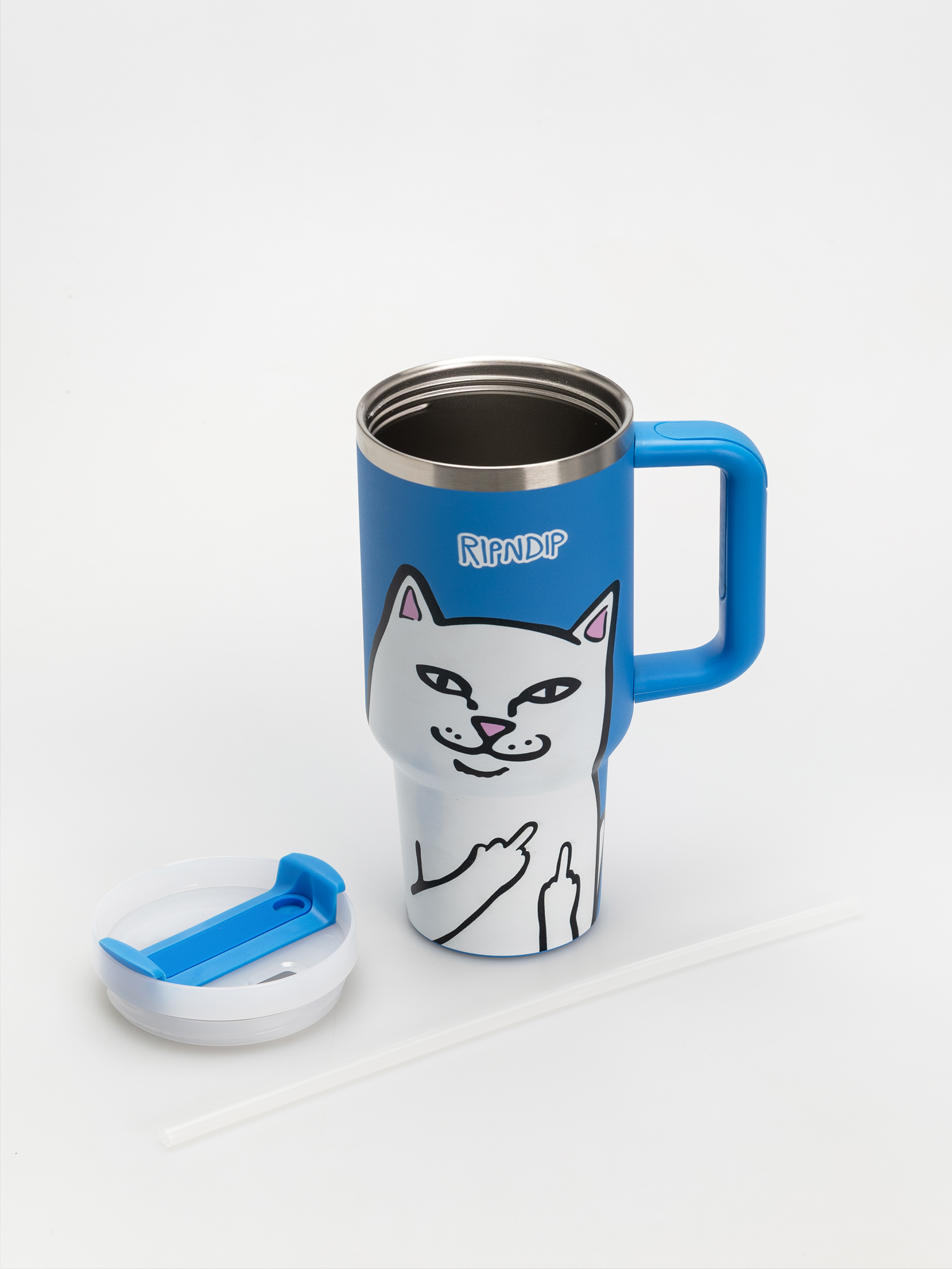 RipNDip Akcesoria Lord Nermal Big Ol Cup Tumbler (blue)