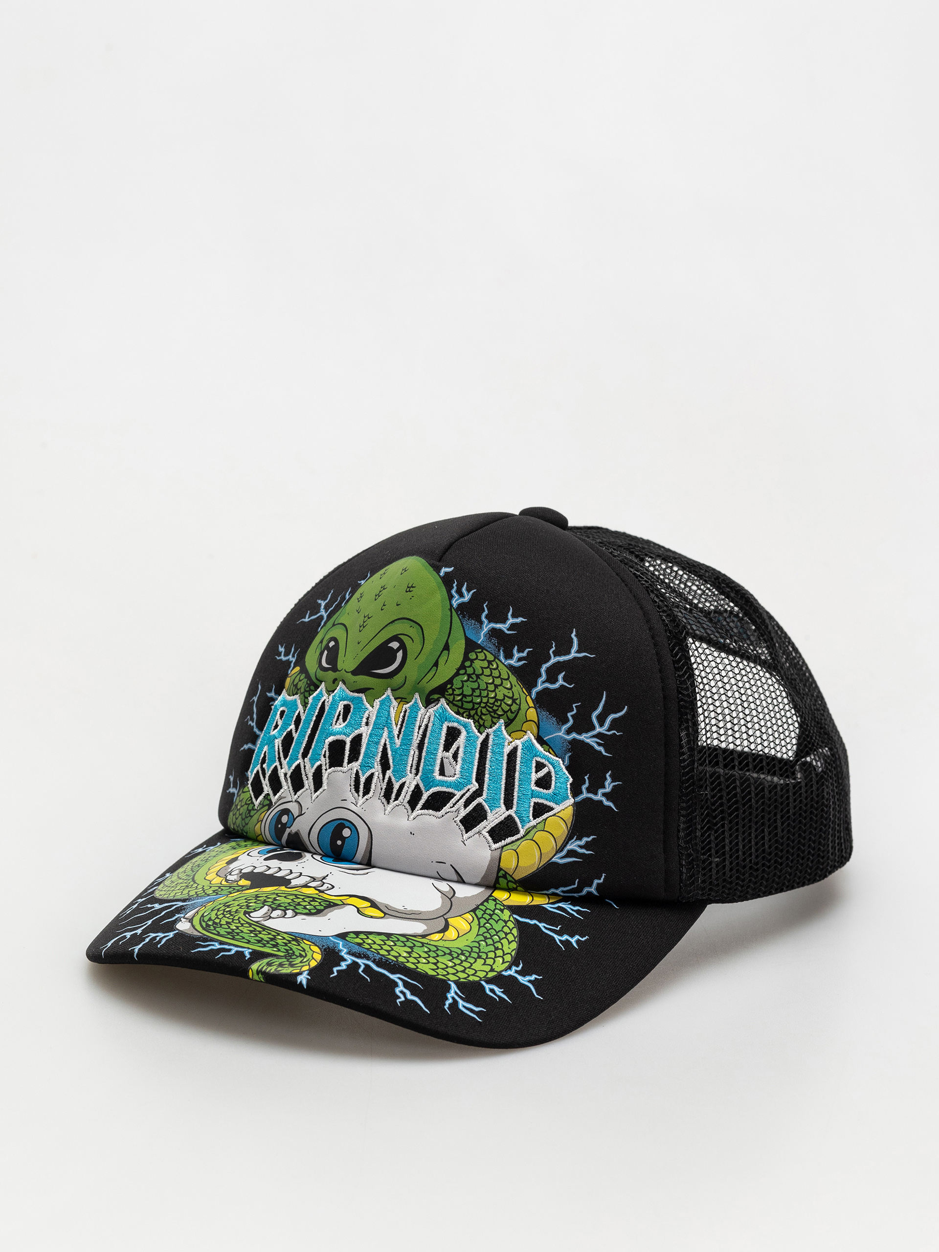 RipNDip Cap Skull And Bones Trucker (black)