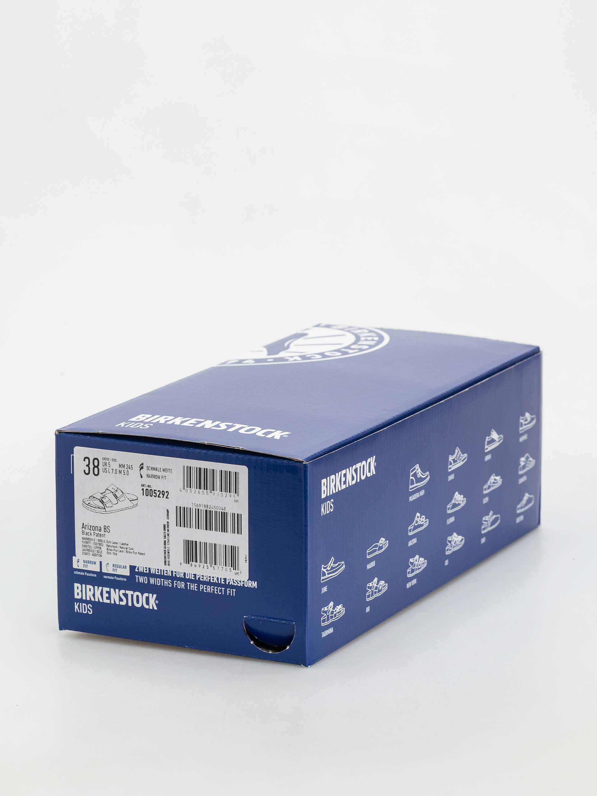 Birkenstock Arizona Narrow Flip-flops Wmn (patent black)