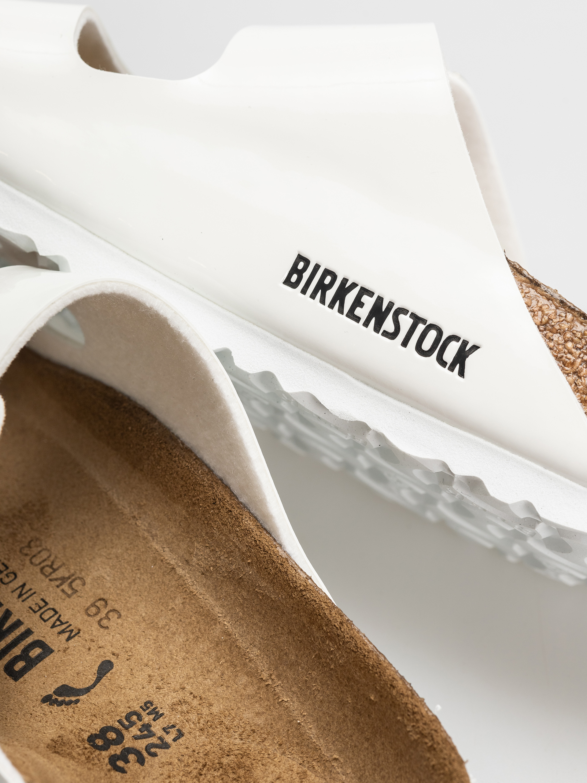 Birkenstock Arizona Narrow Sandalen Wmn (patent white)