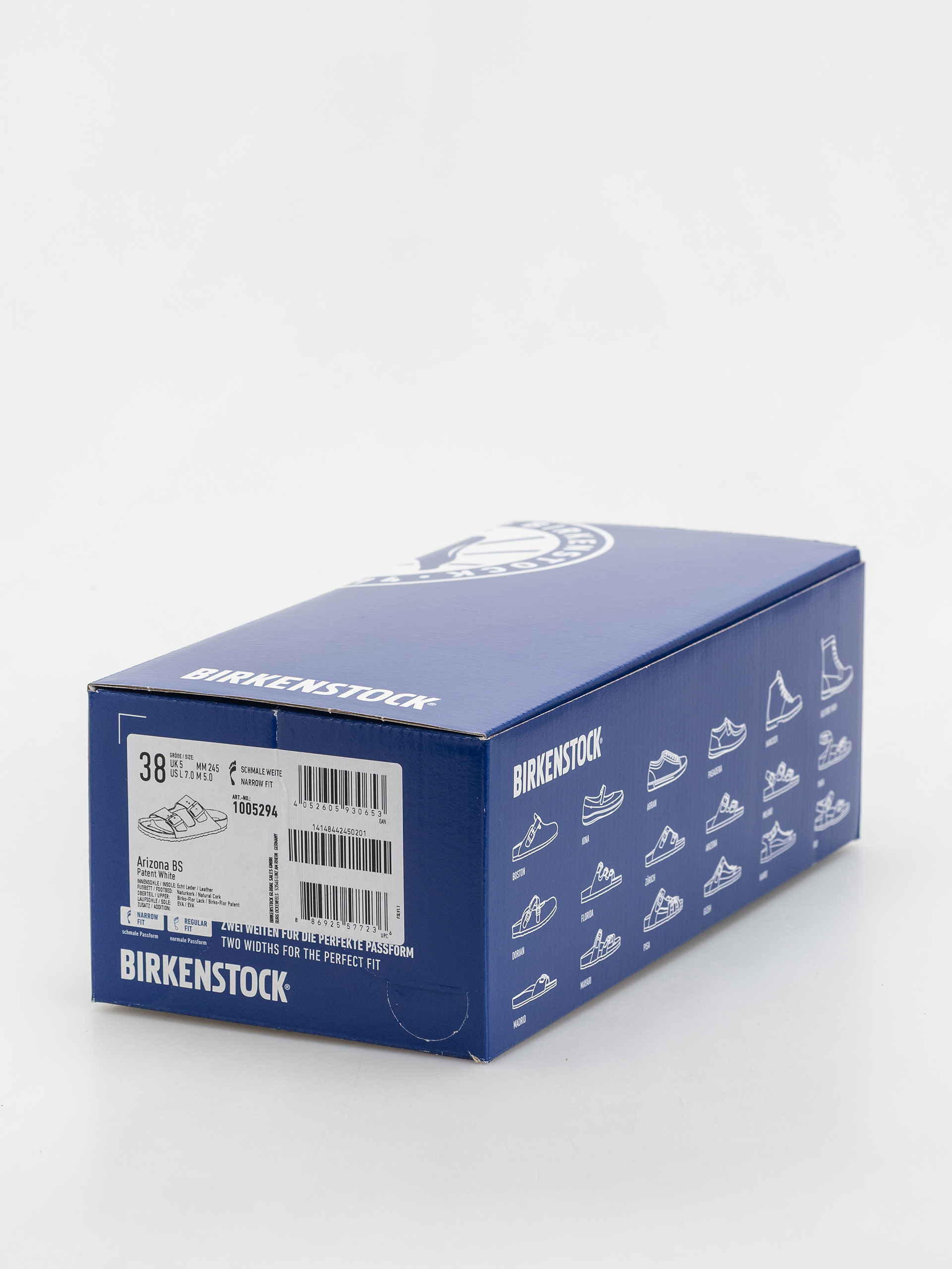 Birkenstock Arizona Narrow Flip-flops Wmn (patent white)