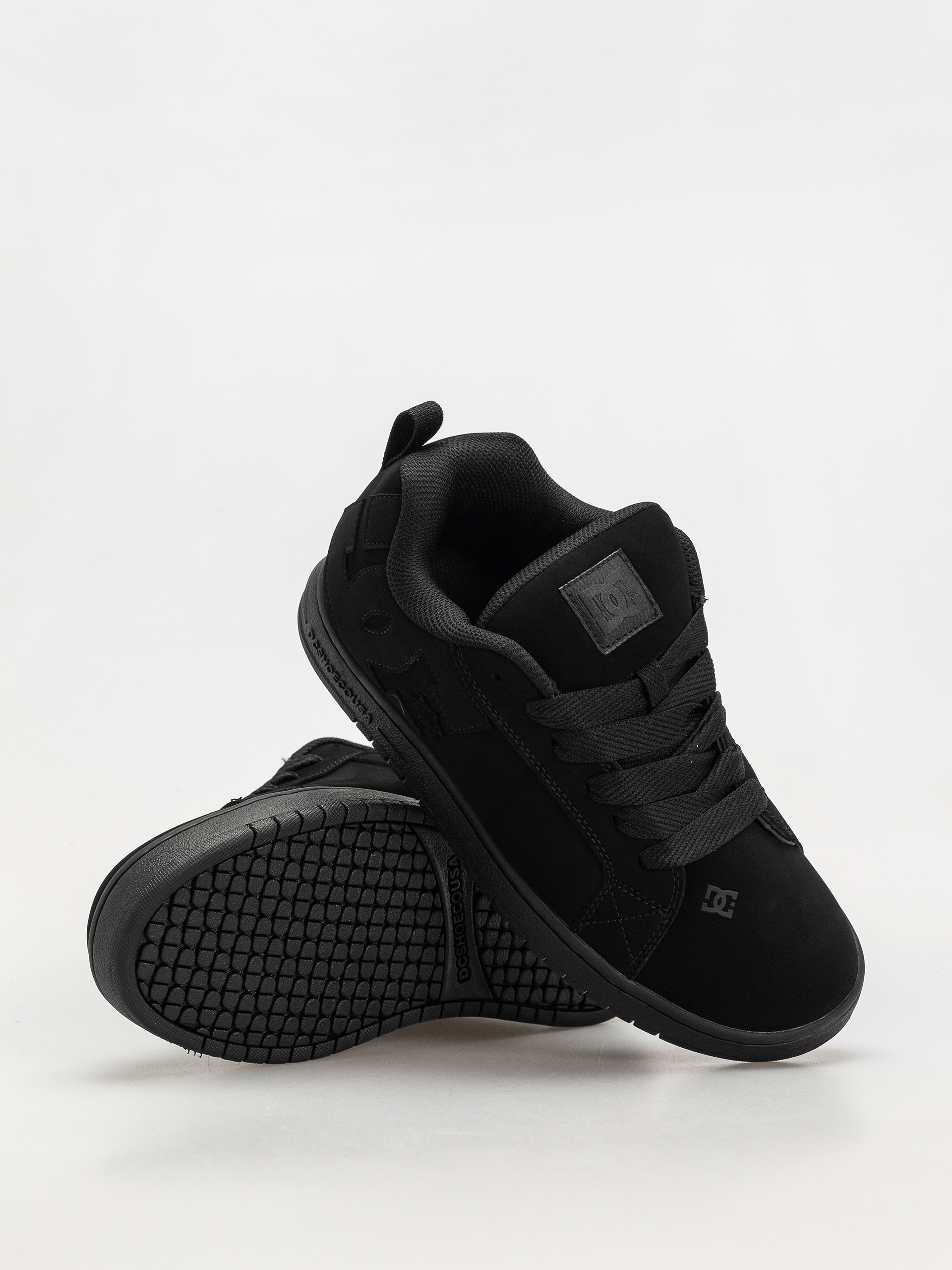 DC Court Graffik Shoes (black/black/black)