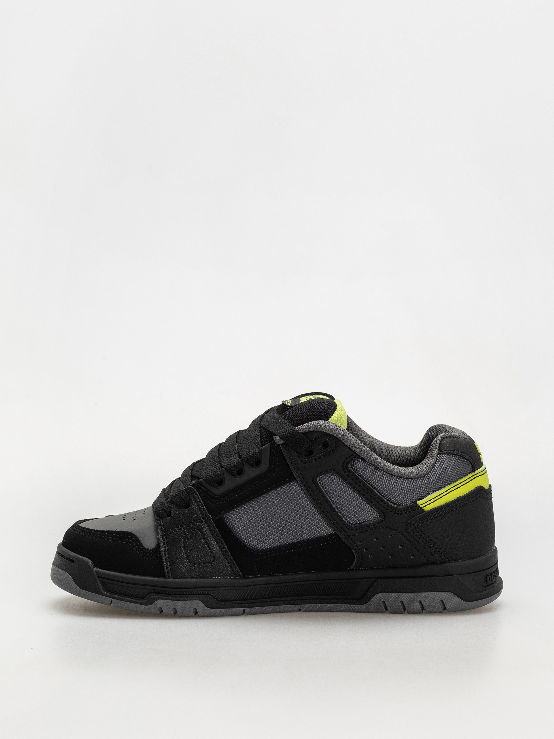 DC Stag Shoes (black/lime)
