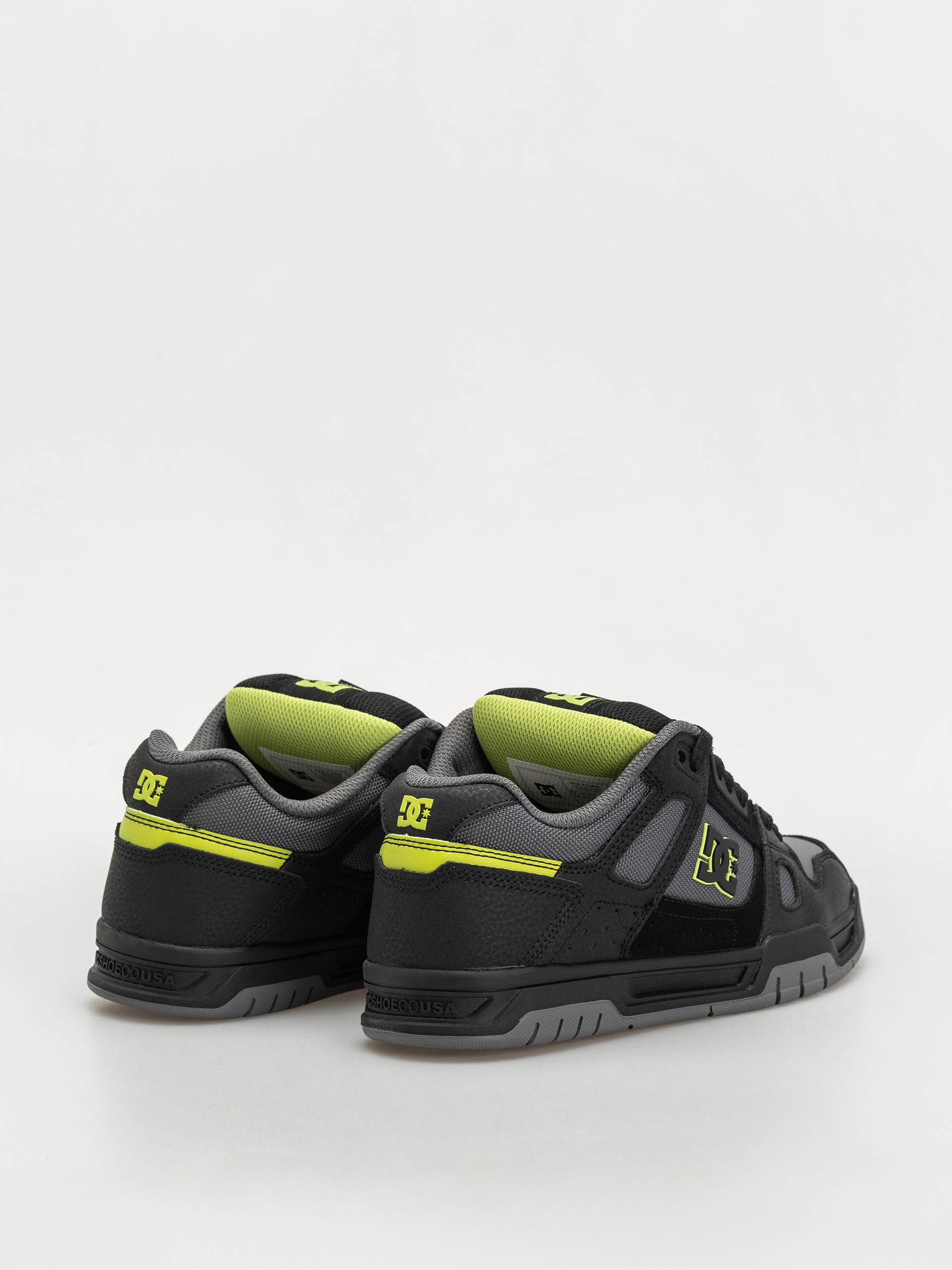 DC Stag Shoes (black/lime)